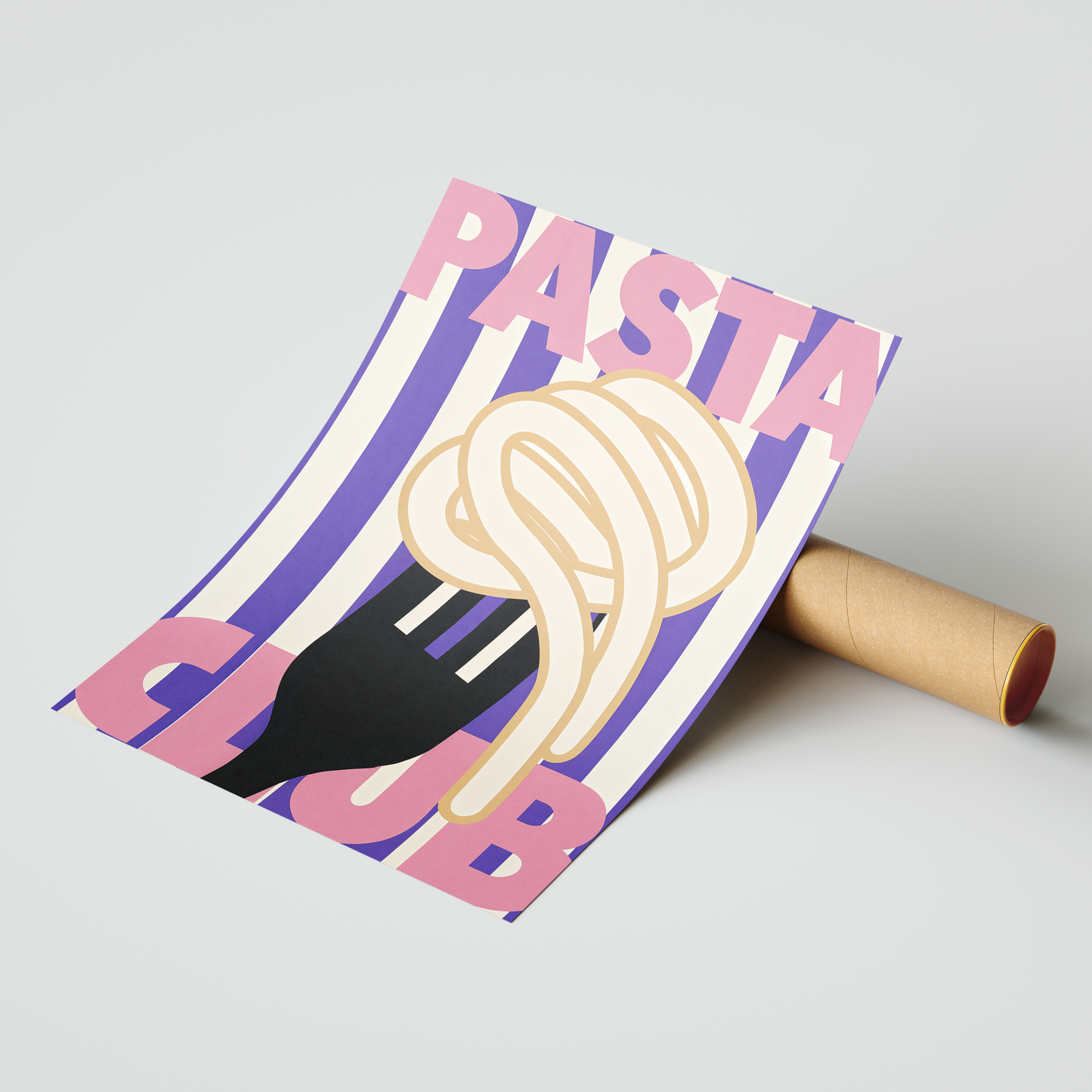PASTA CLUB – Retro Pop Noodle Love Art