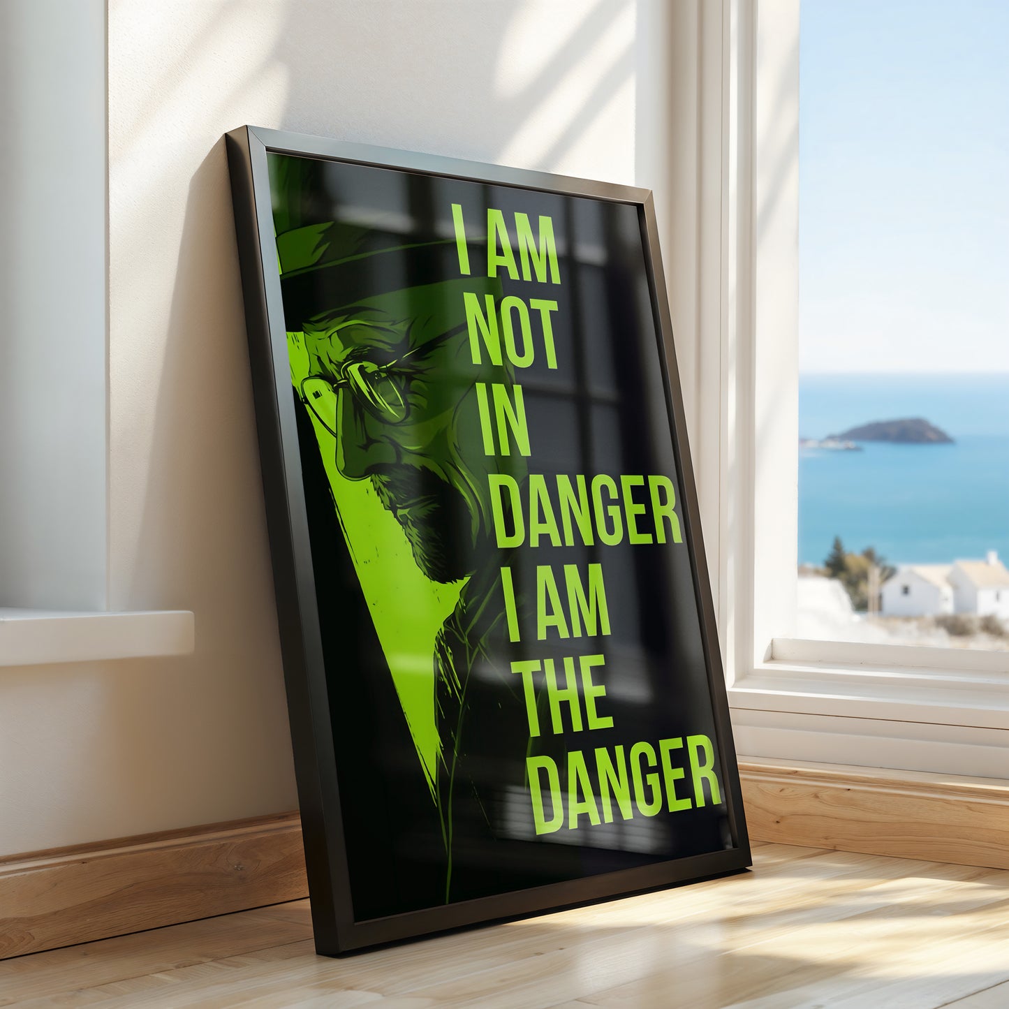 Breaking Bad Walter White "Danger" Poster