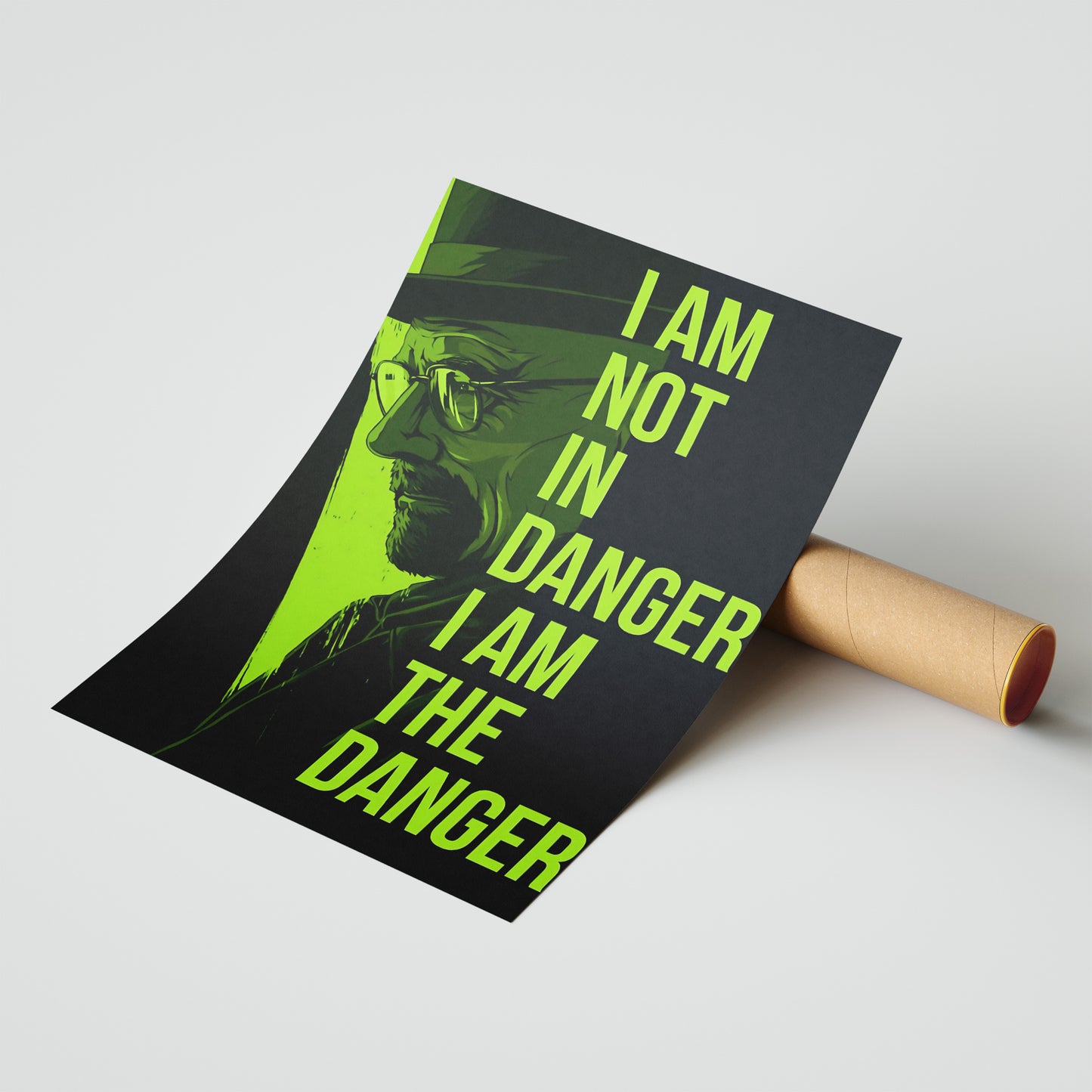 Breaking Bad Walter White "Danger" Poster