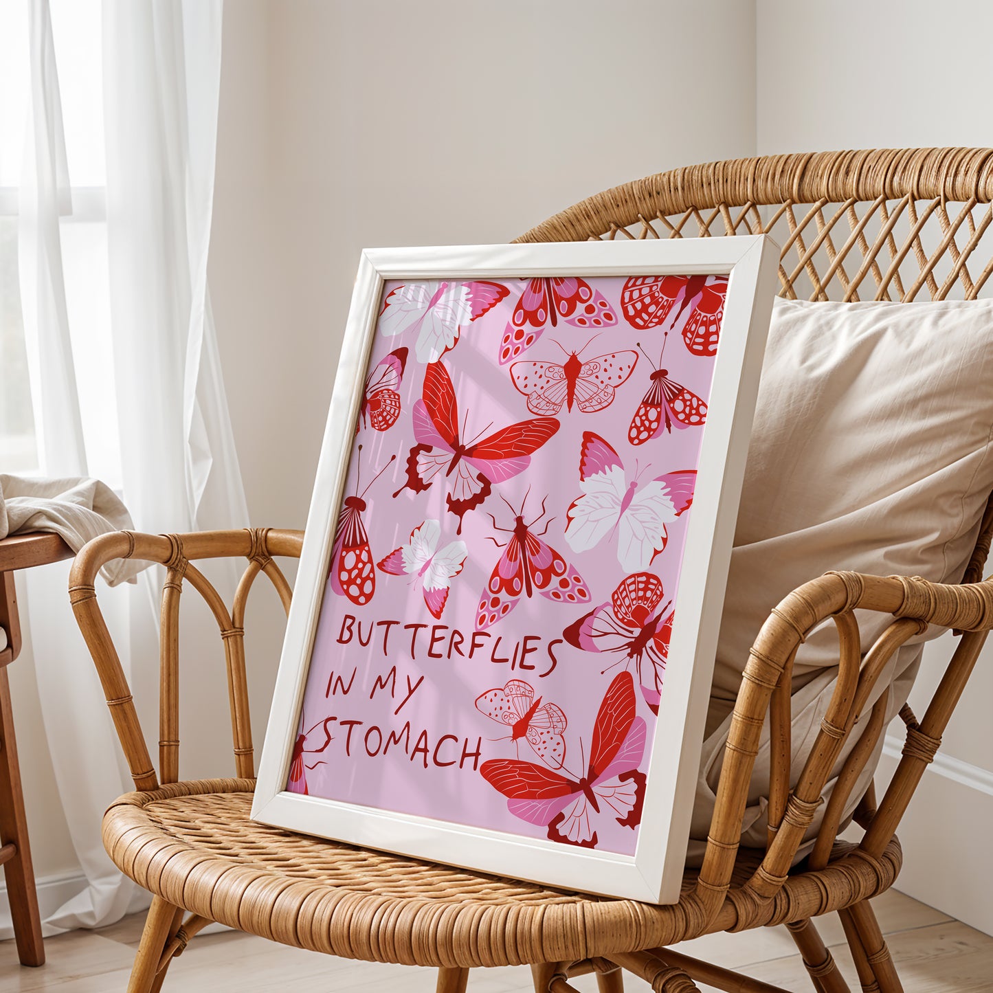 That Butterfly Feeling: Whimsical Art Print