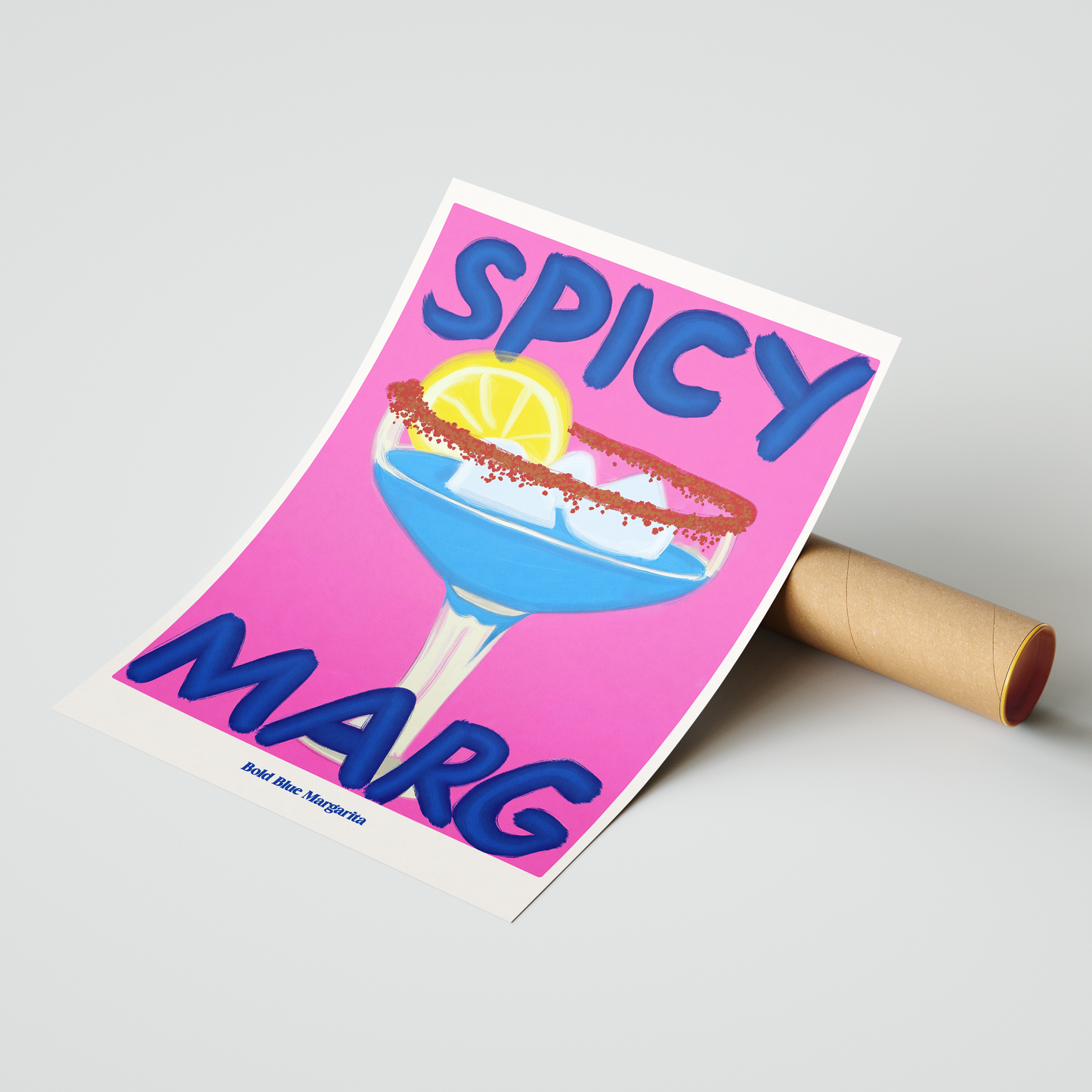 Bold Blue Margarita: Spicy Marg