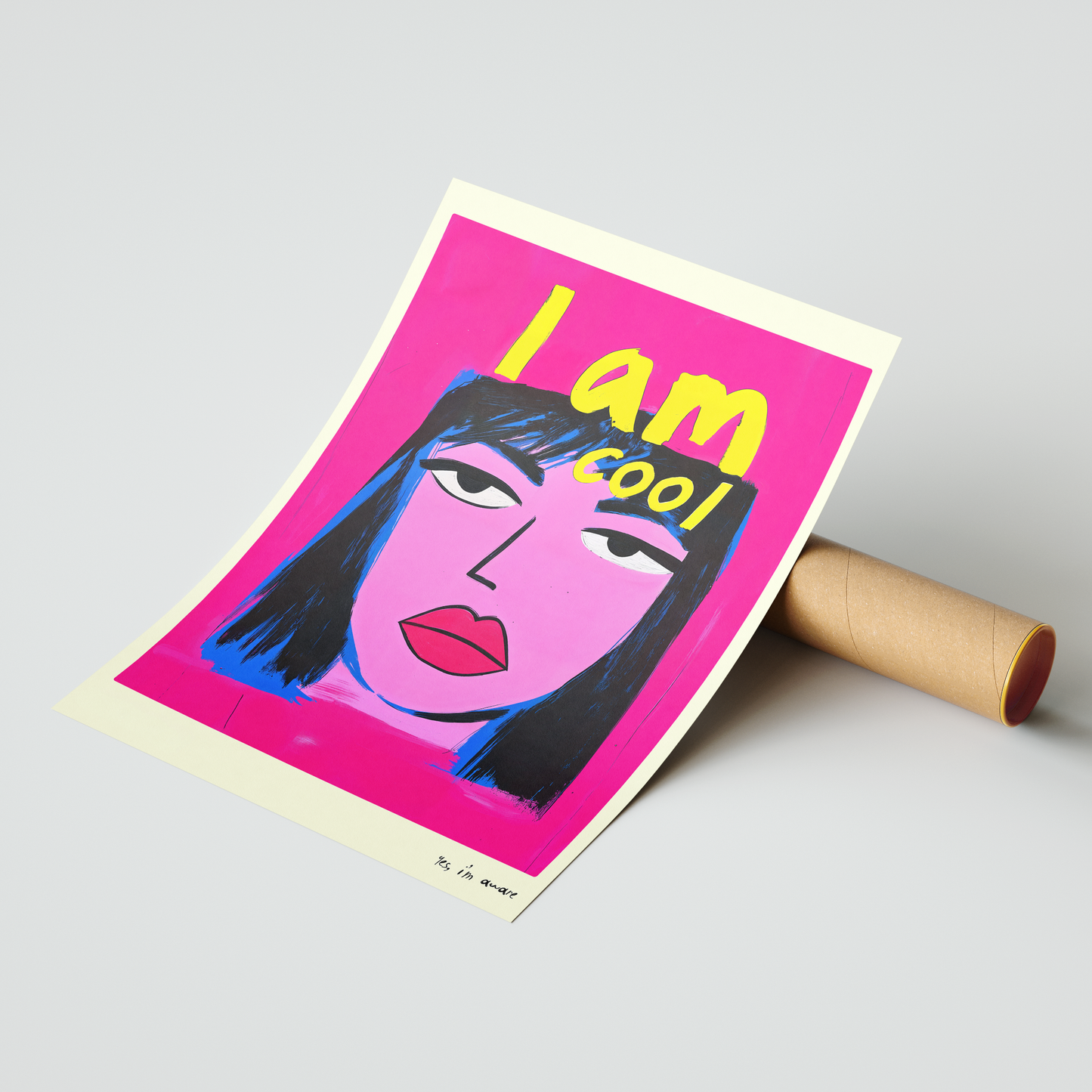 Yes, I Am Sure: Pop Portrait