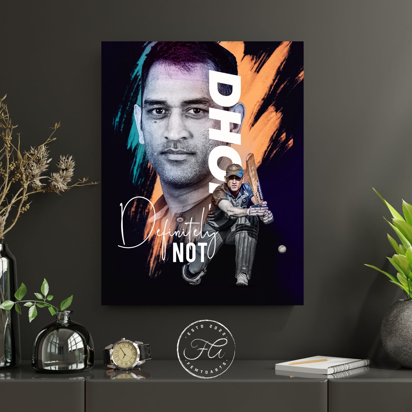 M S Dhoni - Definitely Not