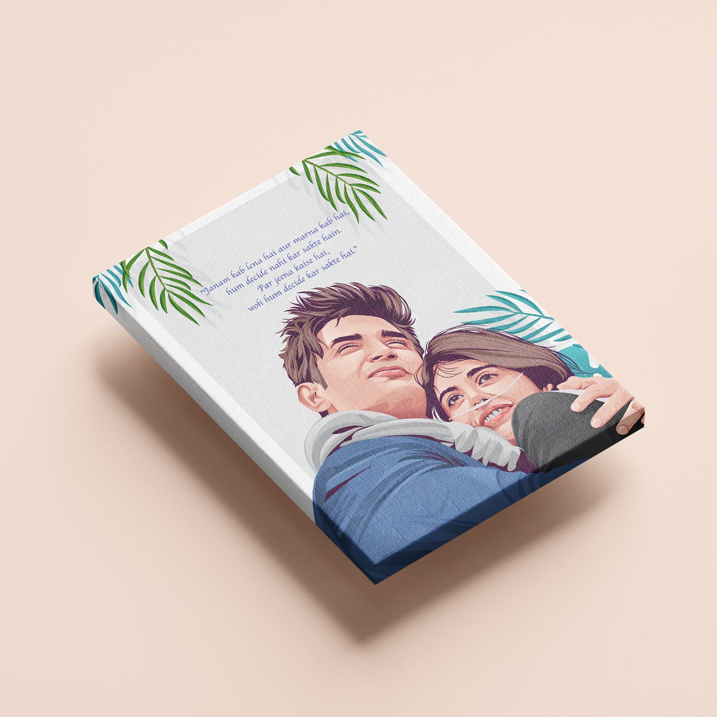 A 'Dil Bechara' Love Story Poster