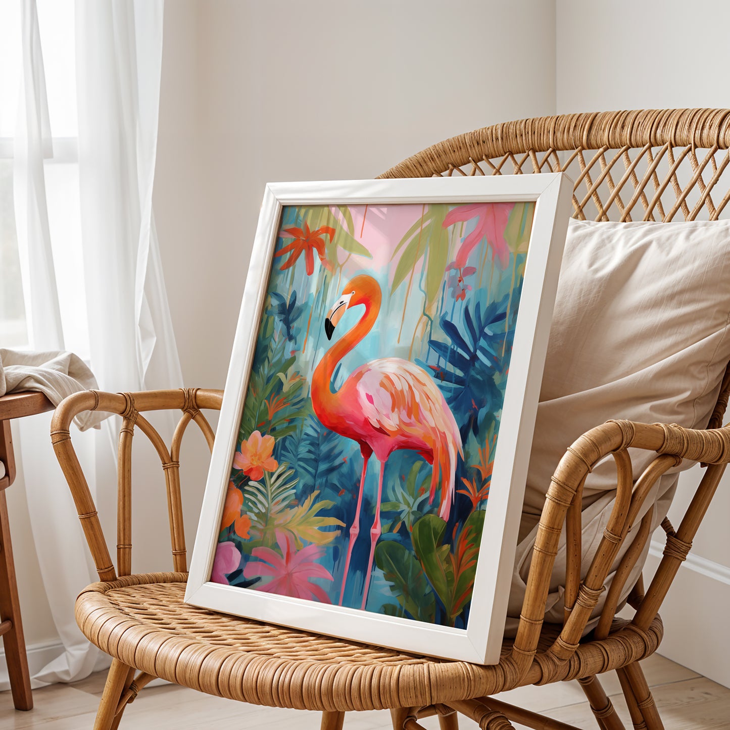 Flamingo Paradise – Bold Tropical Jungle Print