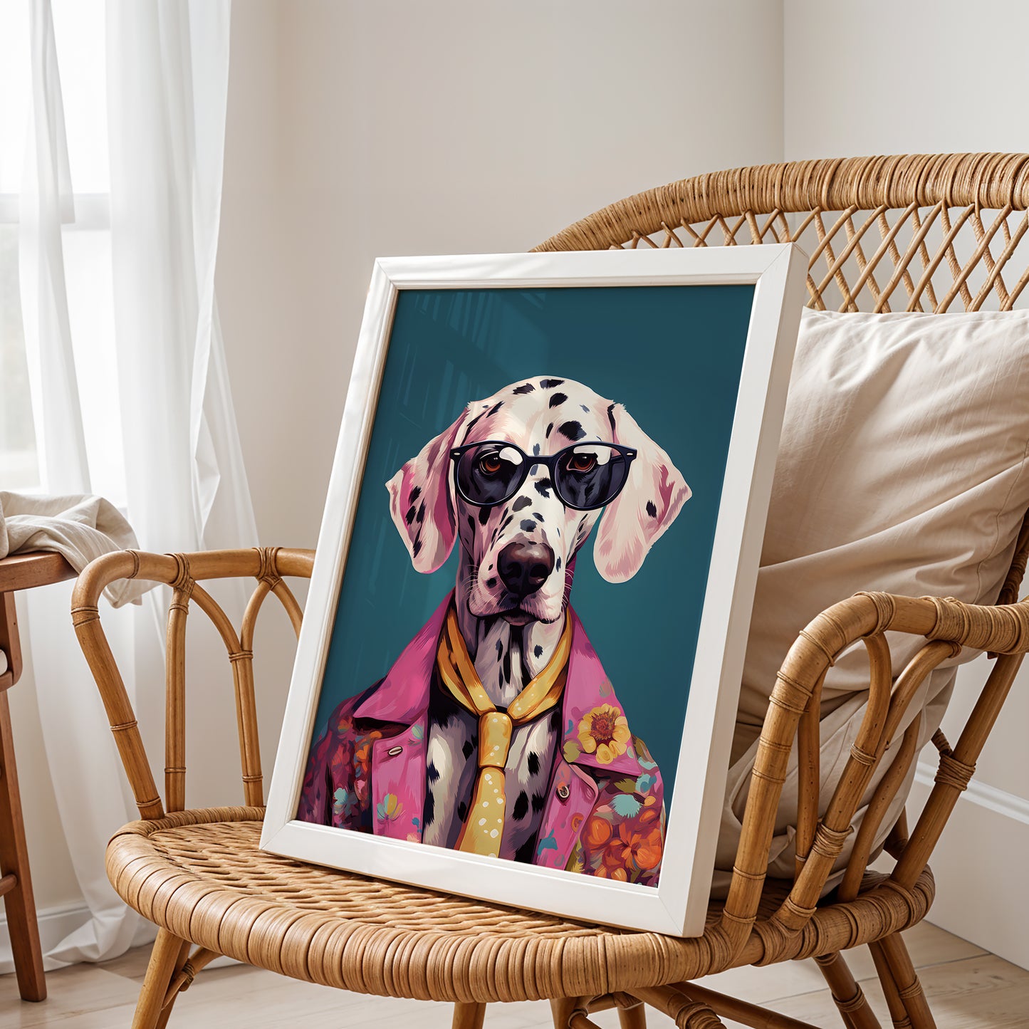 Dapper Dalmatian – Cool Dog in Style Art