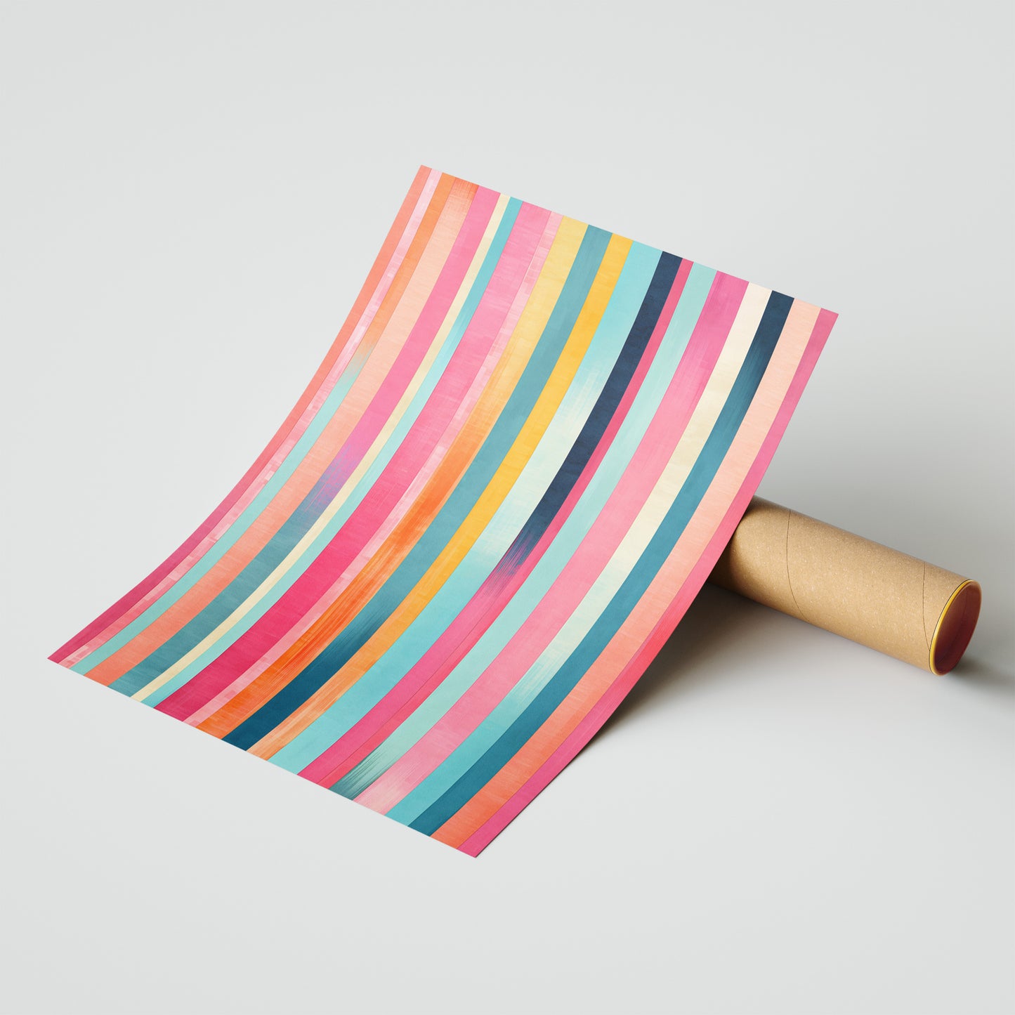 Candy Stripe – Playful Modern Stripes Art