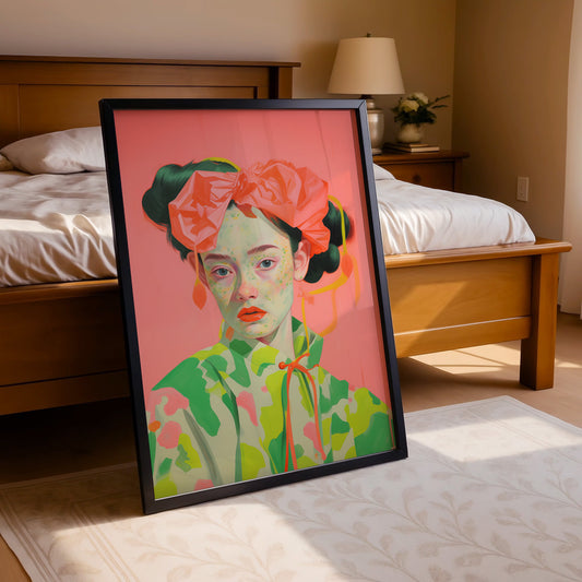 Modern Muse – Bold Abstract Portrait