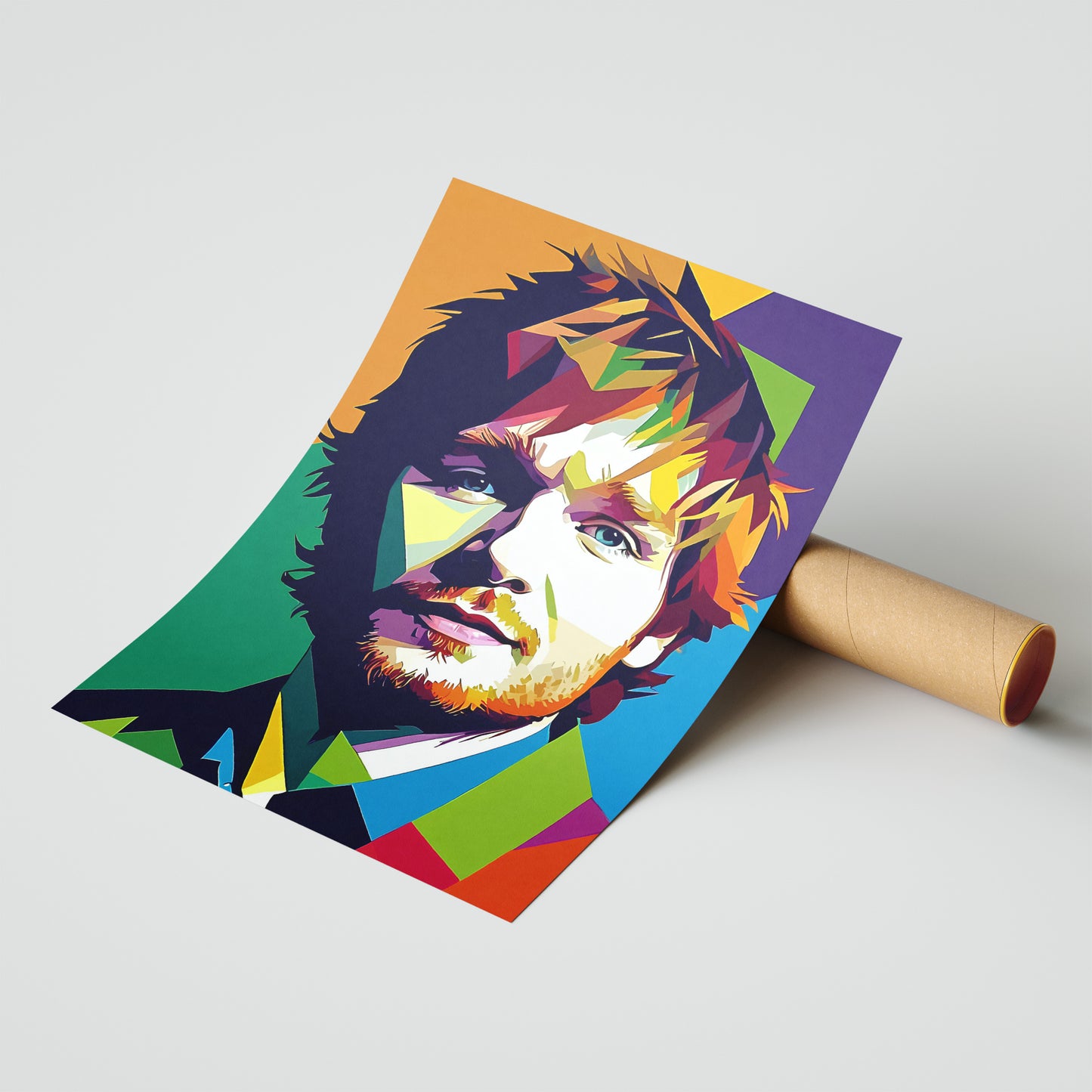 Ed Sheeran Pop Art Poster