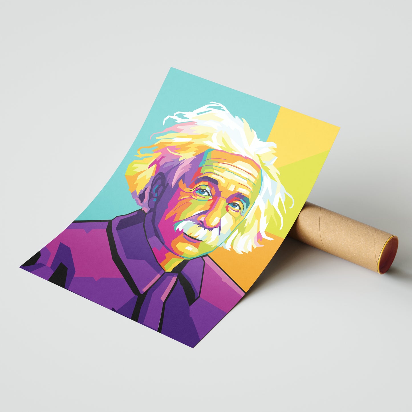 Albert Einstein Pop Art