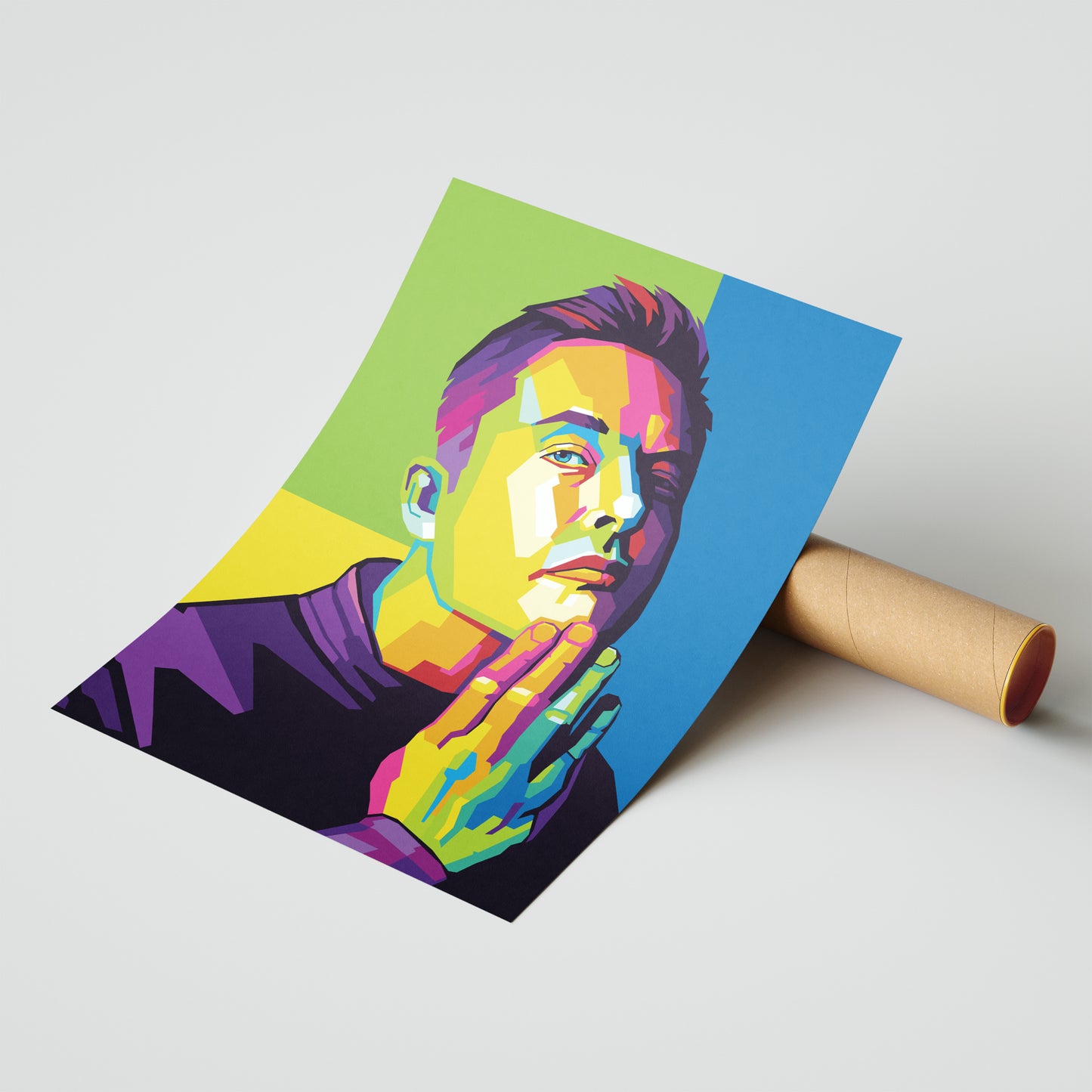 Elon Musk Pop Art