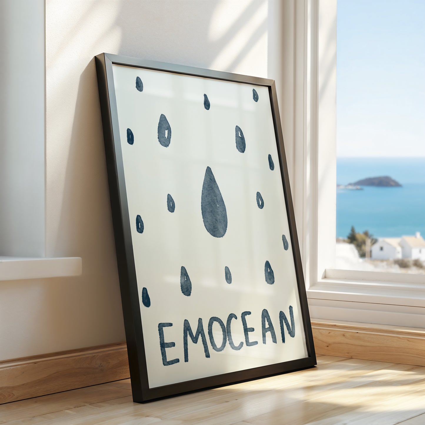 Emocean – Moody Minimalist Poster
