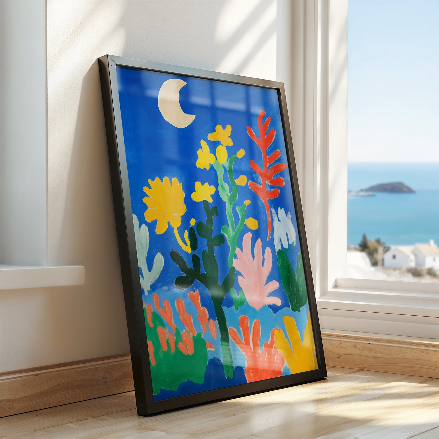 Moonlit Garden of Dreams