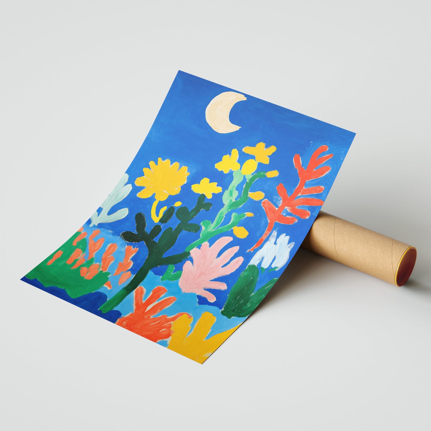 Moonlit Garden of Dreams