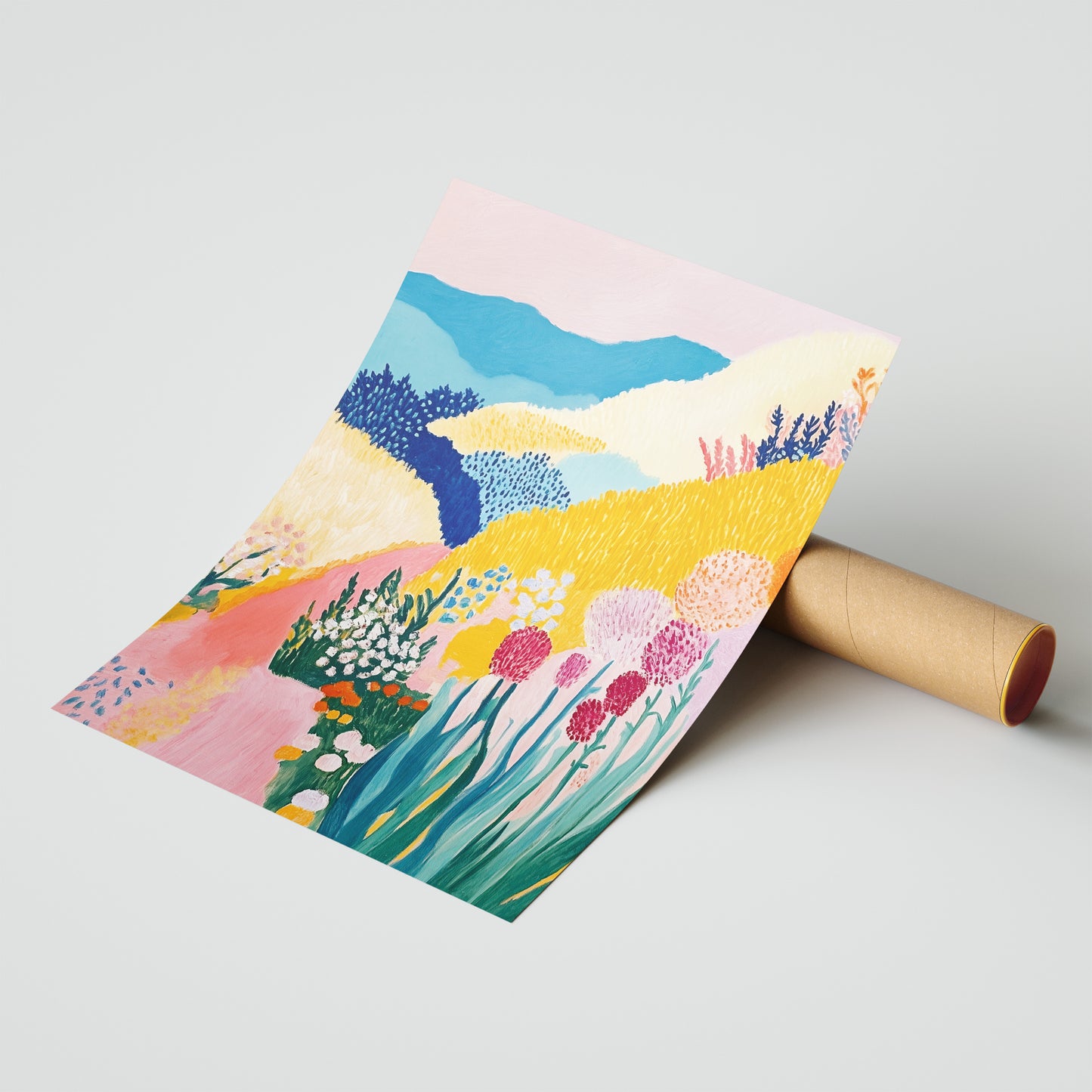 Hillside Blooms - Spring Awakening
