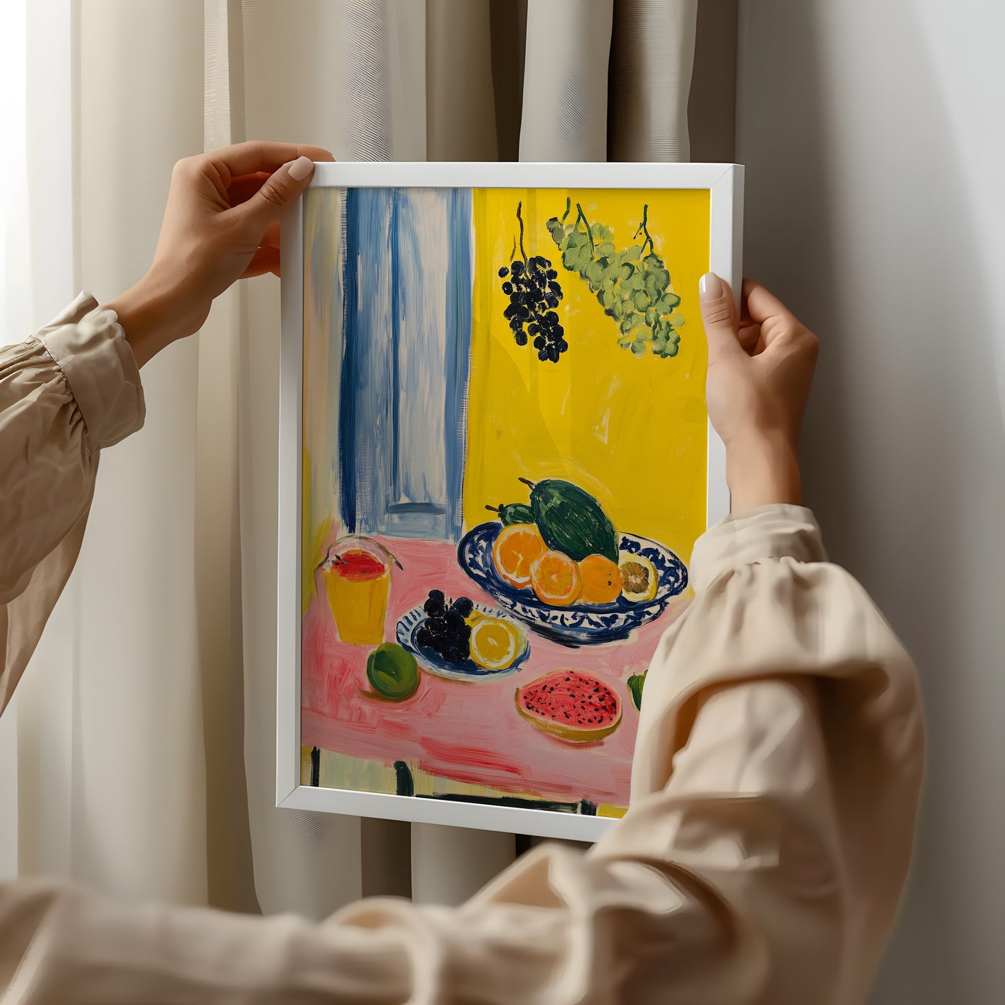Summer Feast - Post-Impressionist Still Life Poster