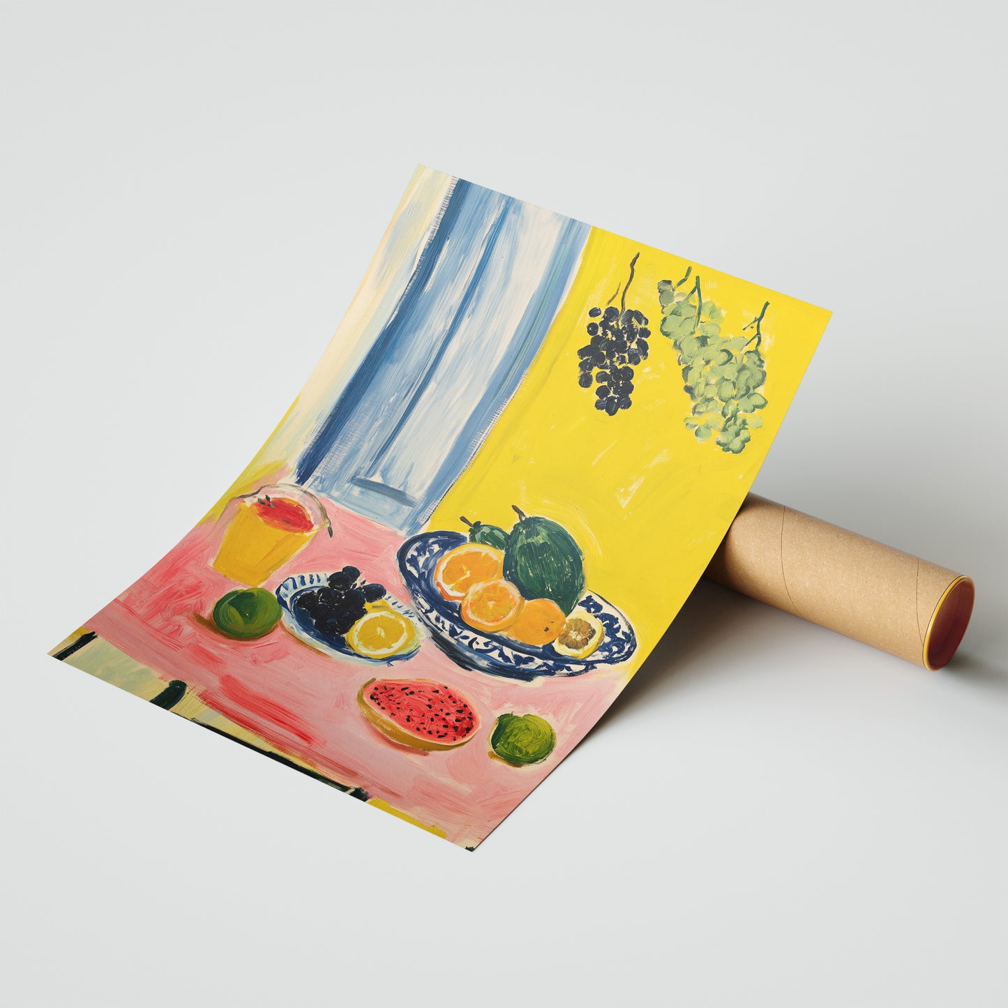 Summer Feast - Post-Impressionist Still Life Poster