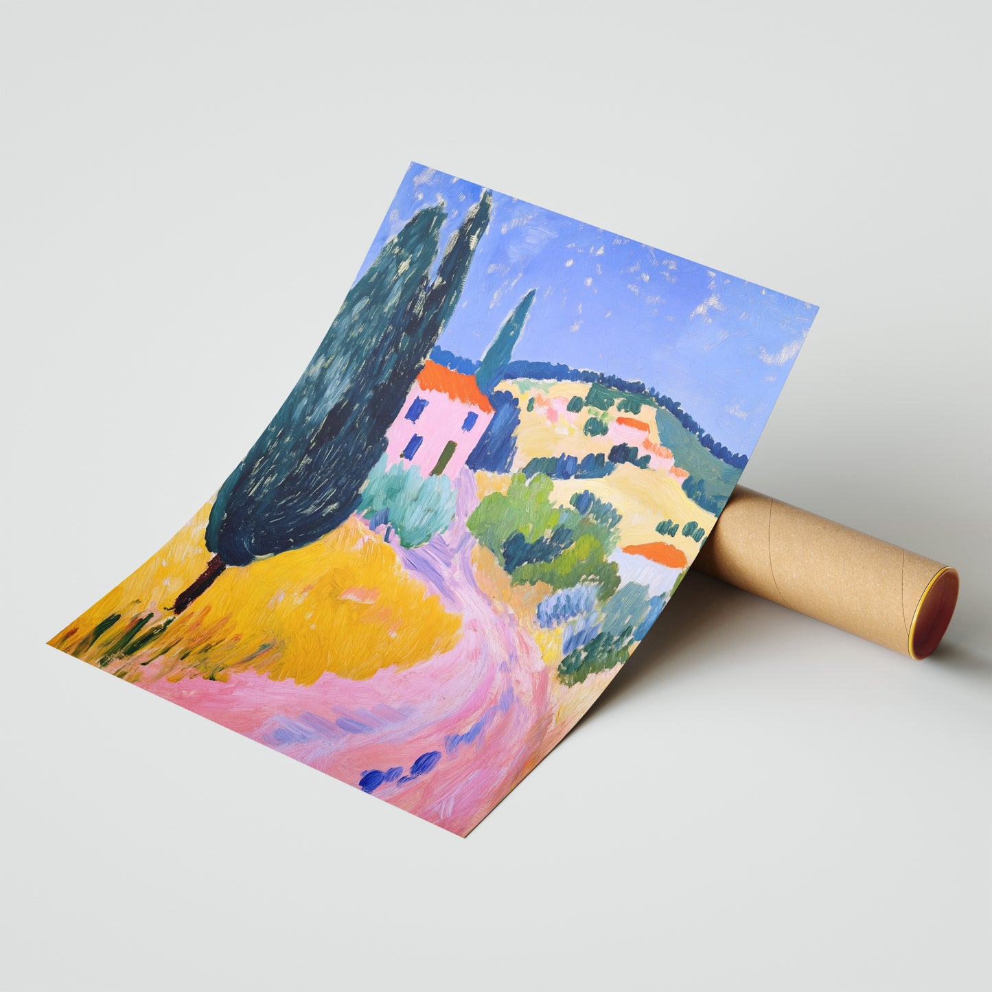 Italian Summer: Hillside Dreamscape