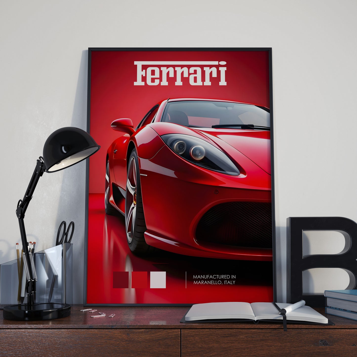 Ferrari F430 Art Poster