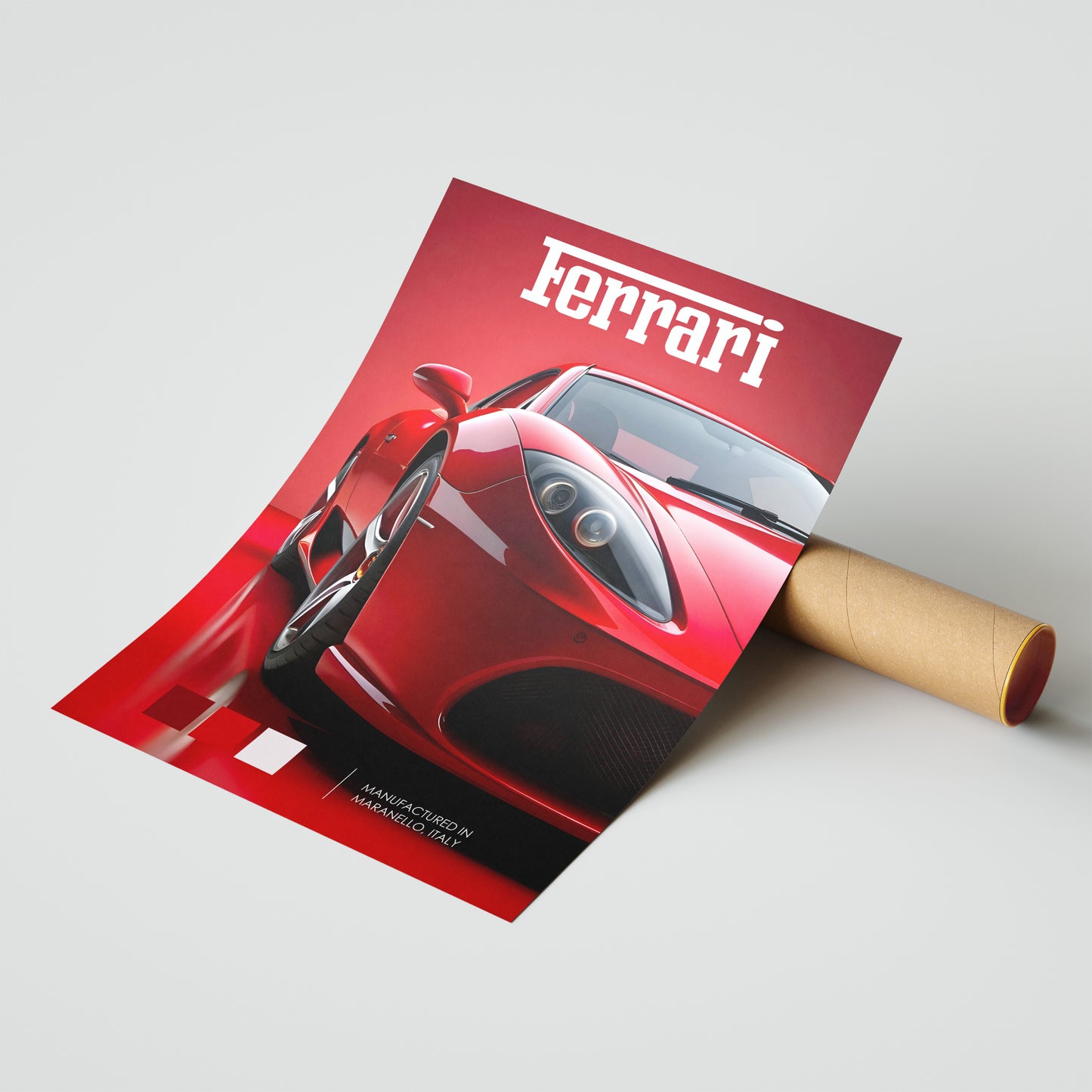 Ferrari F430 Art Poster