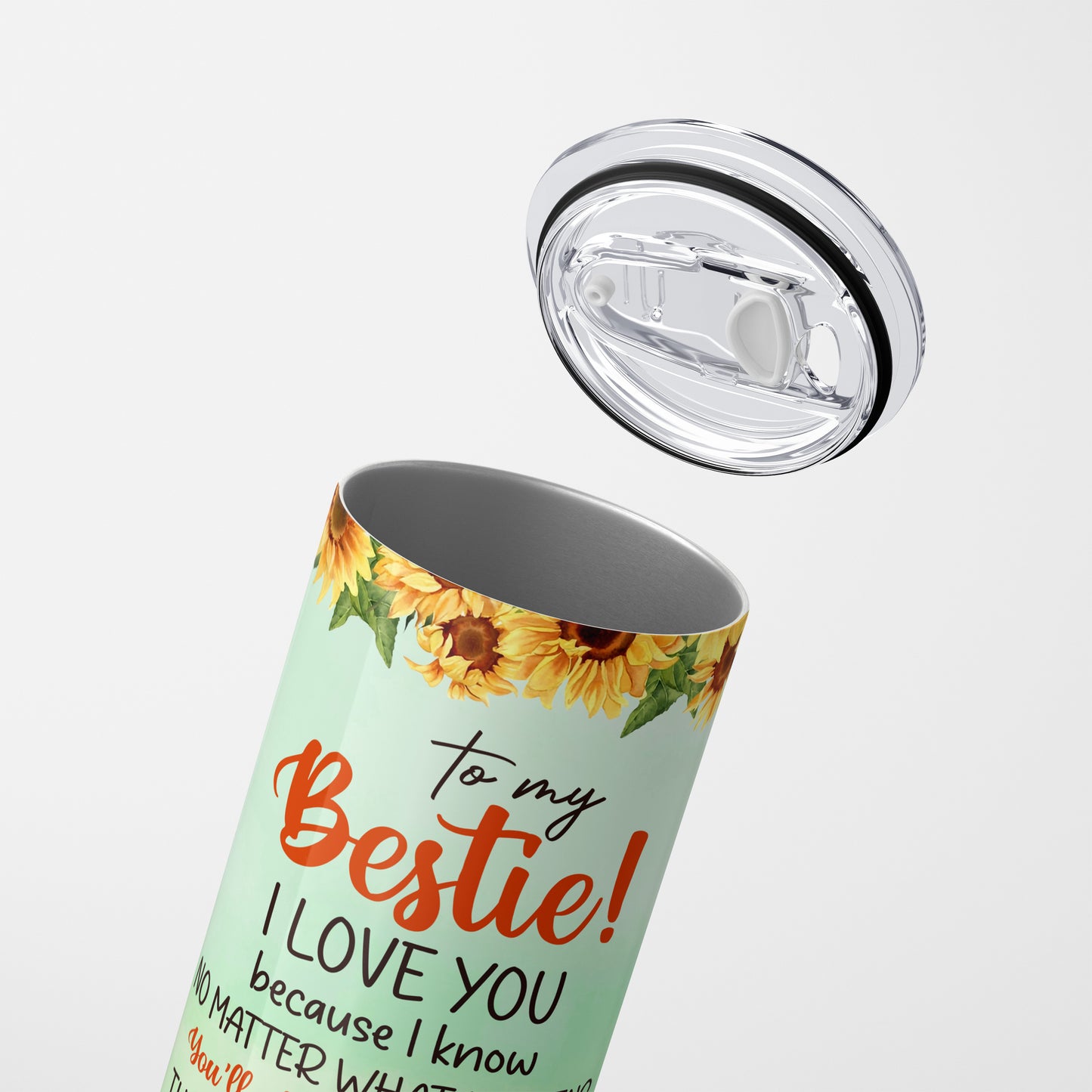 Girl Bestie - 600 ml Stainless Steel Tumbler