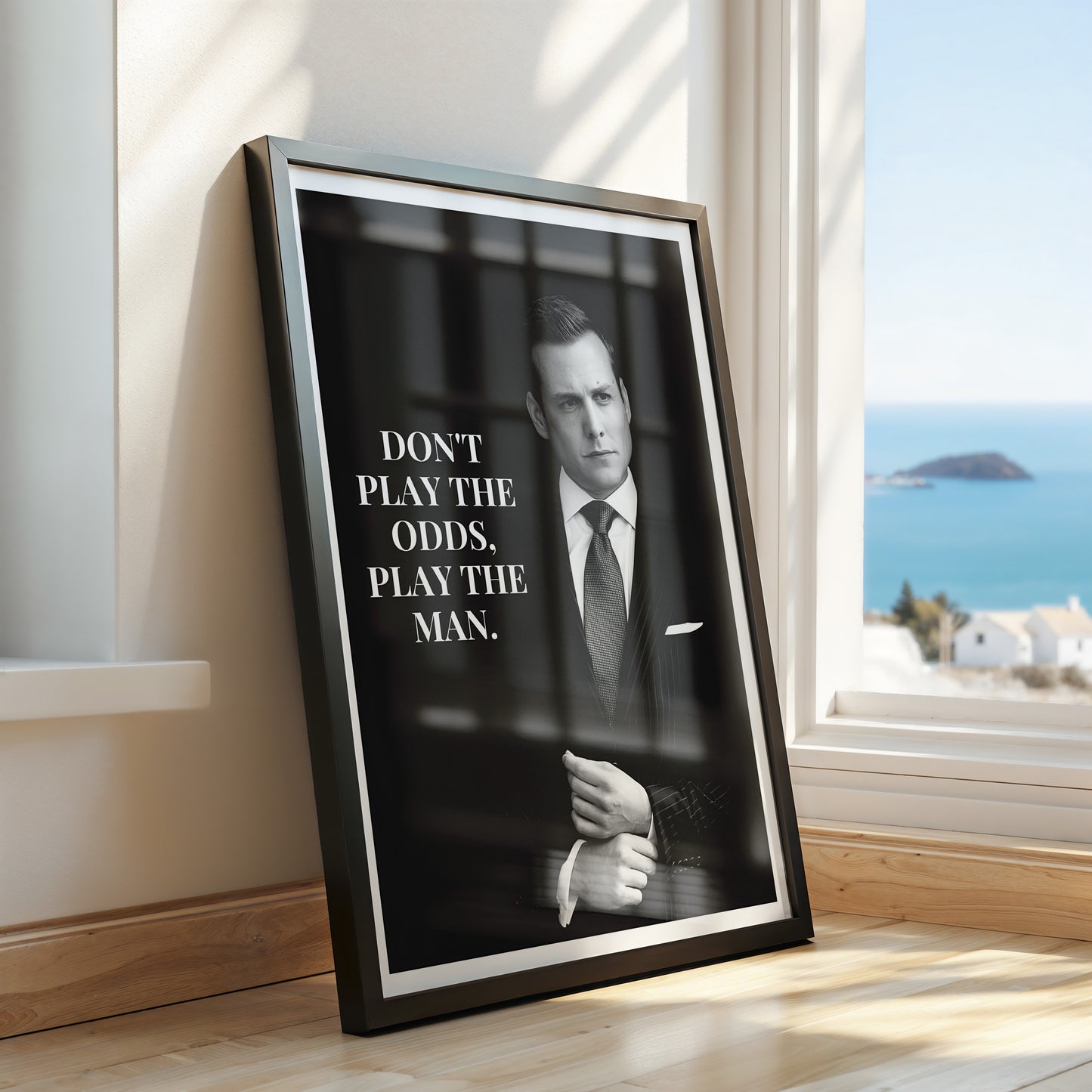 "Play the Man" - Suits Inspired Poster