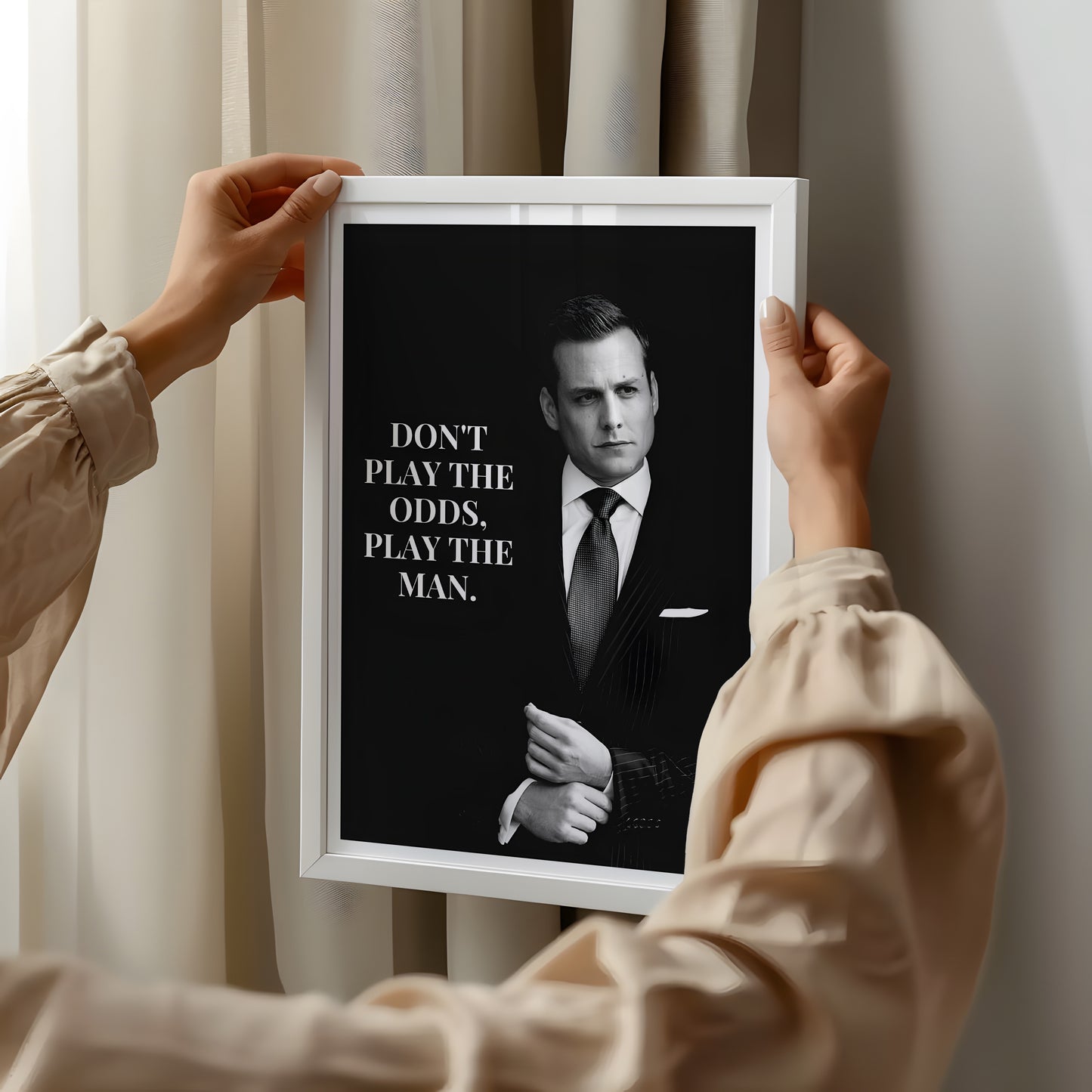 "Play the Man" - Suits Inspired Poster