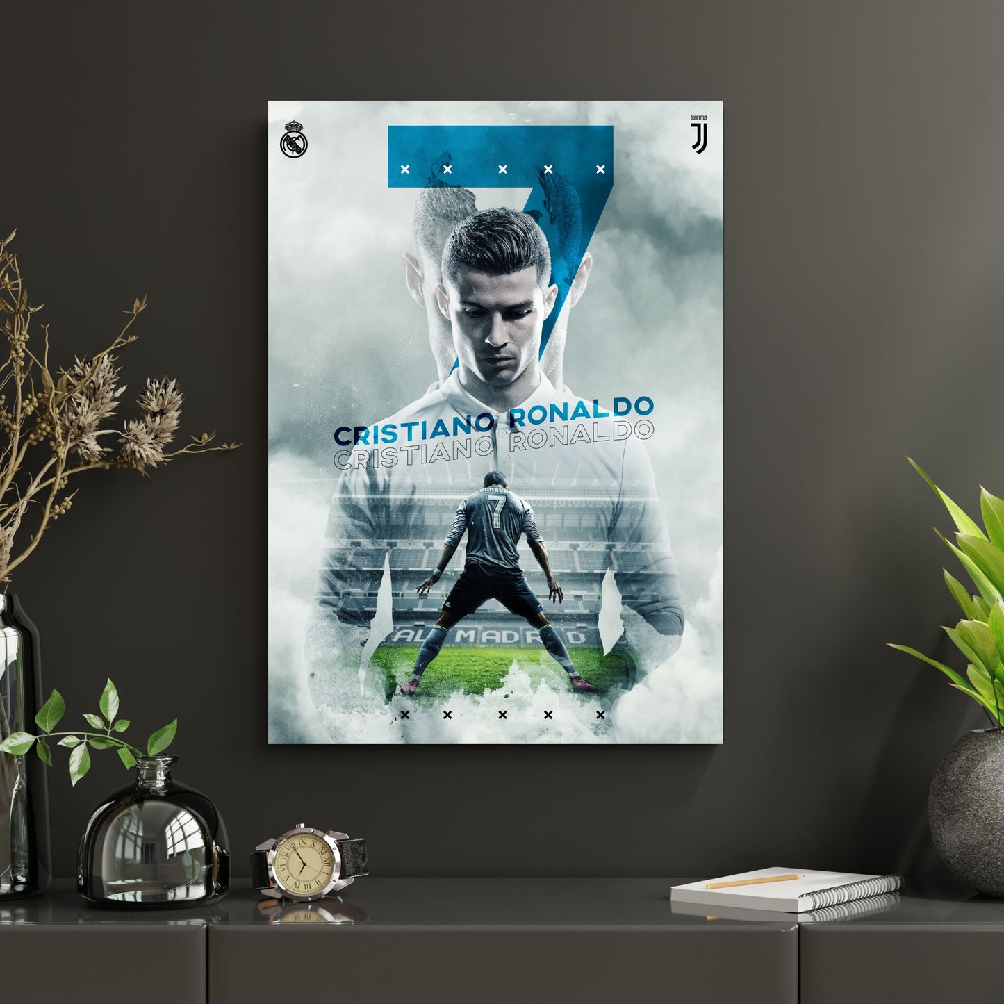 The CR7 Wall (Set of 5 Prints)