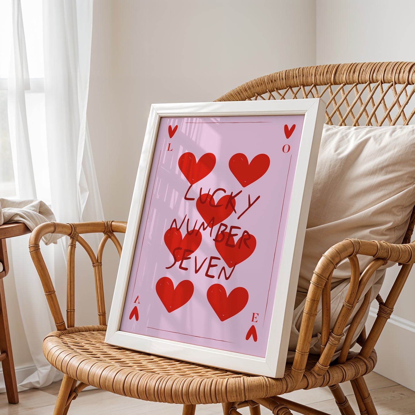 Lucky Girl Era: "Lucky Number 7" Print