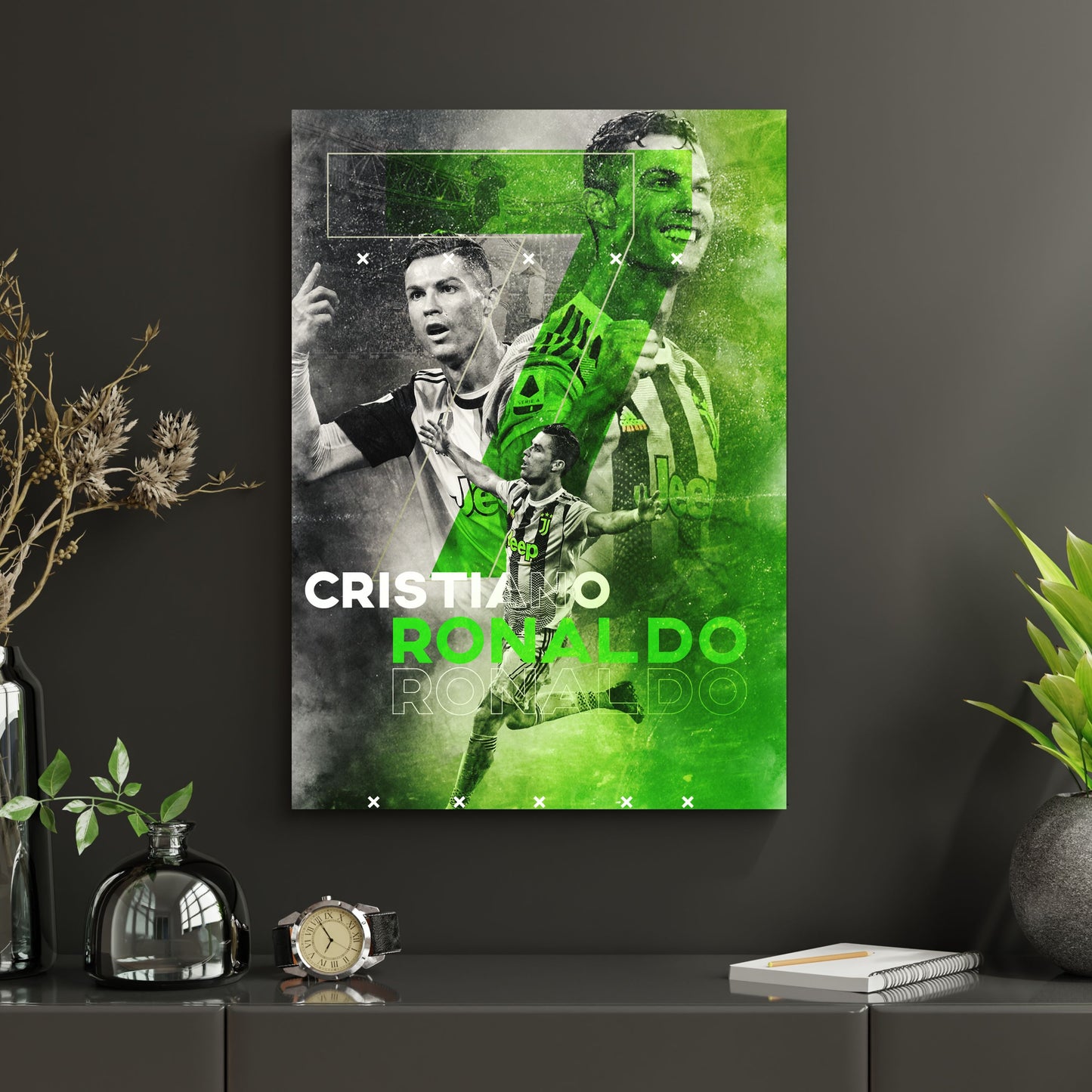 The CR7 Wall (Set of 5 Prints)