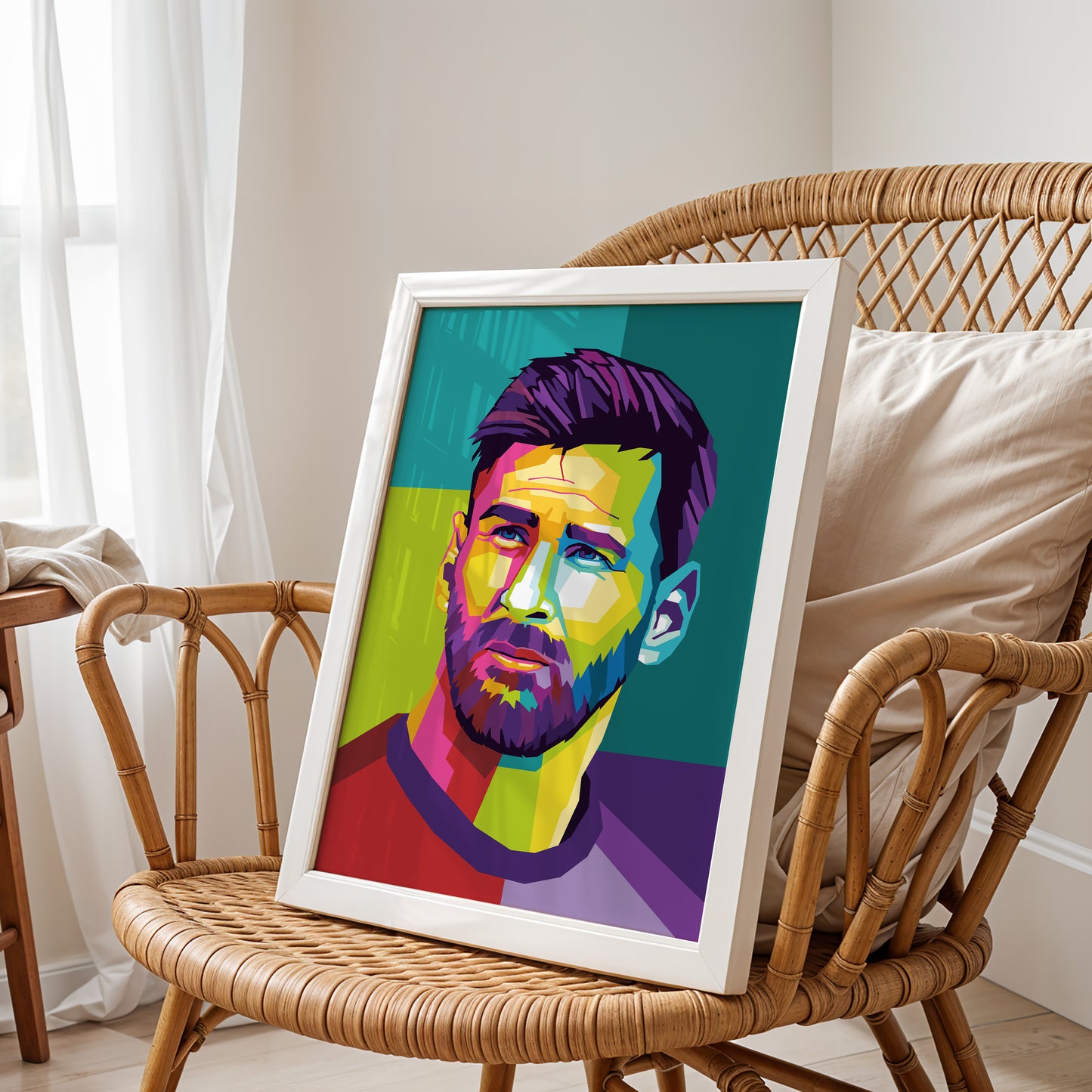 Lionel Messi Pop Art