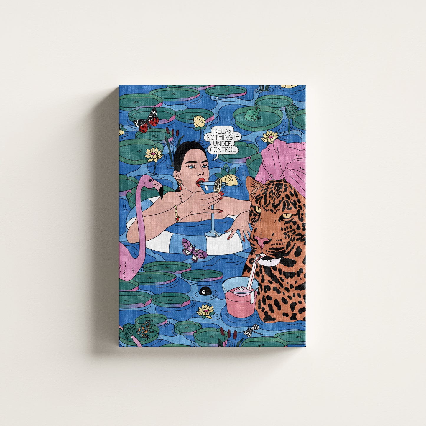 Relax, Nothing is Under Control – Bold Pop Art for Her