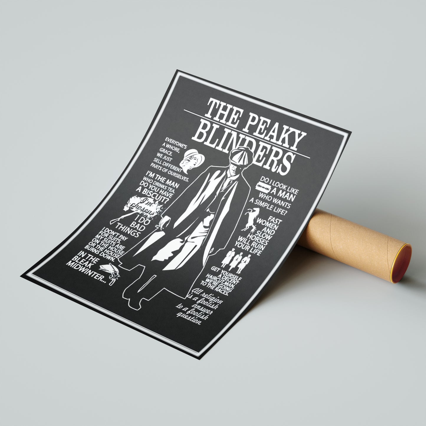 Peaky Blinders Quotes Poster