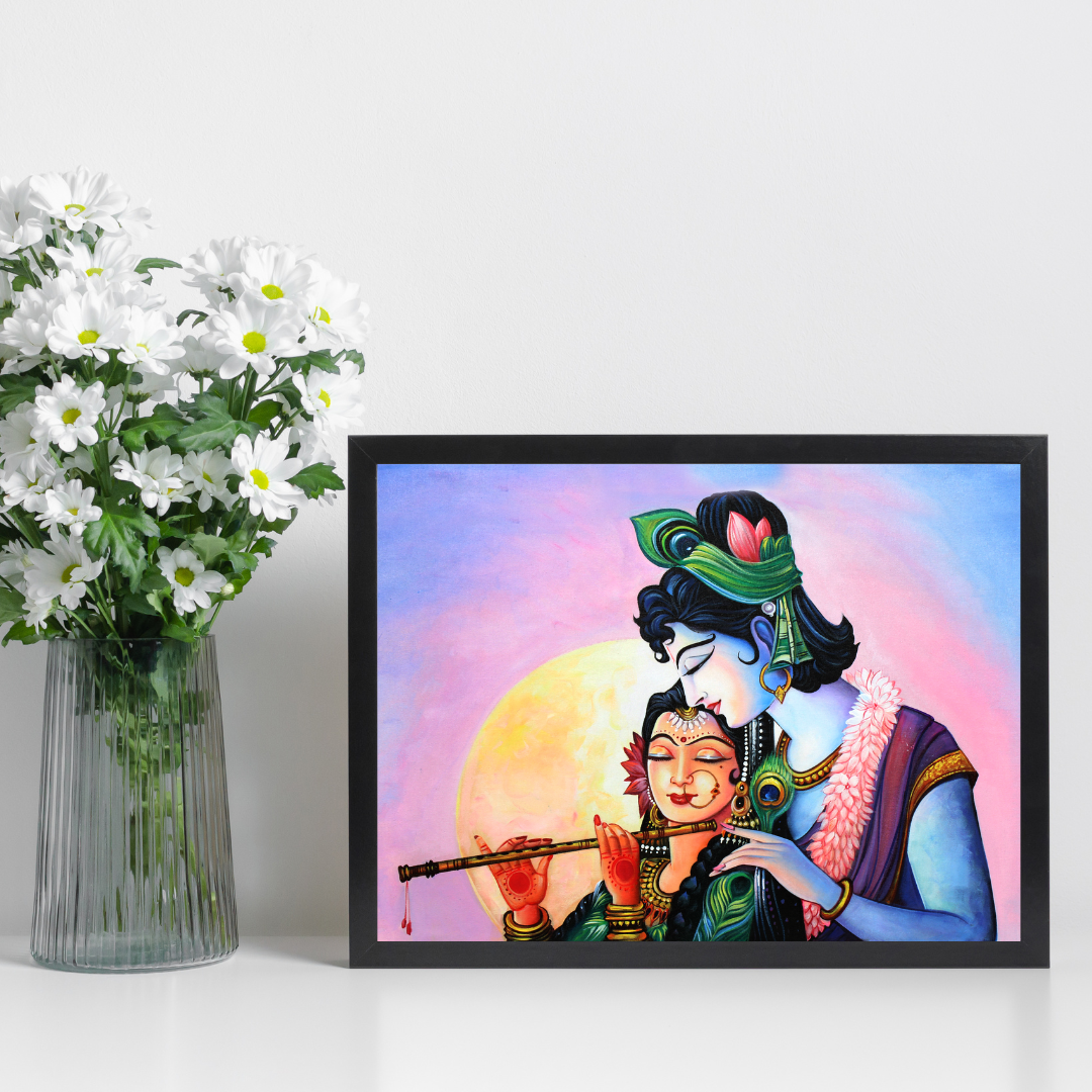 Radha Krishna Illustration