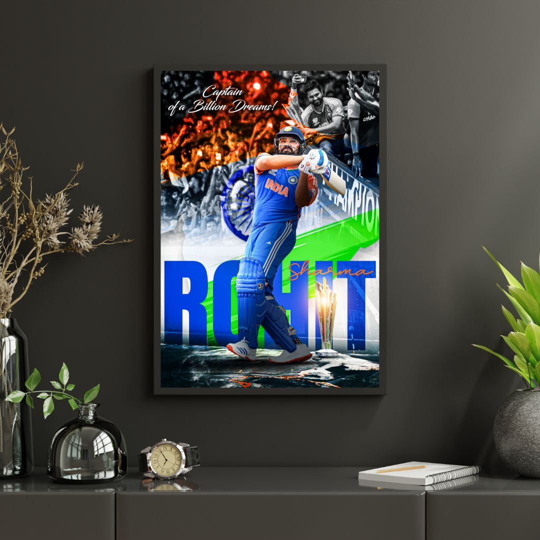 Rohit Sharma - Captain of a Billion Dreams