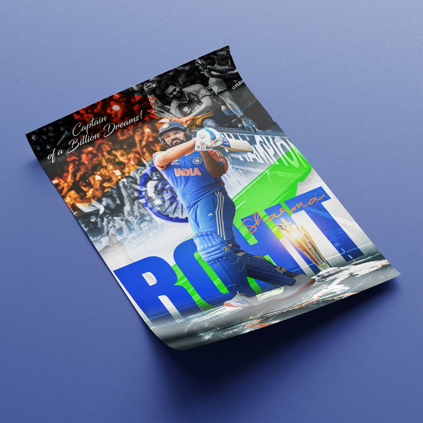 Rohit Sharma - Captain of a Billion Dreams
