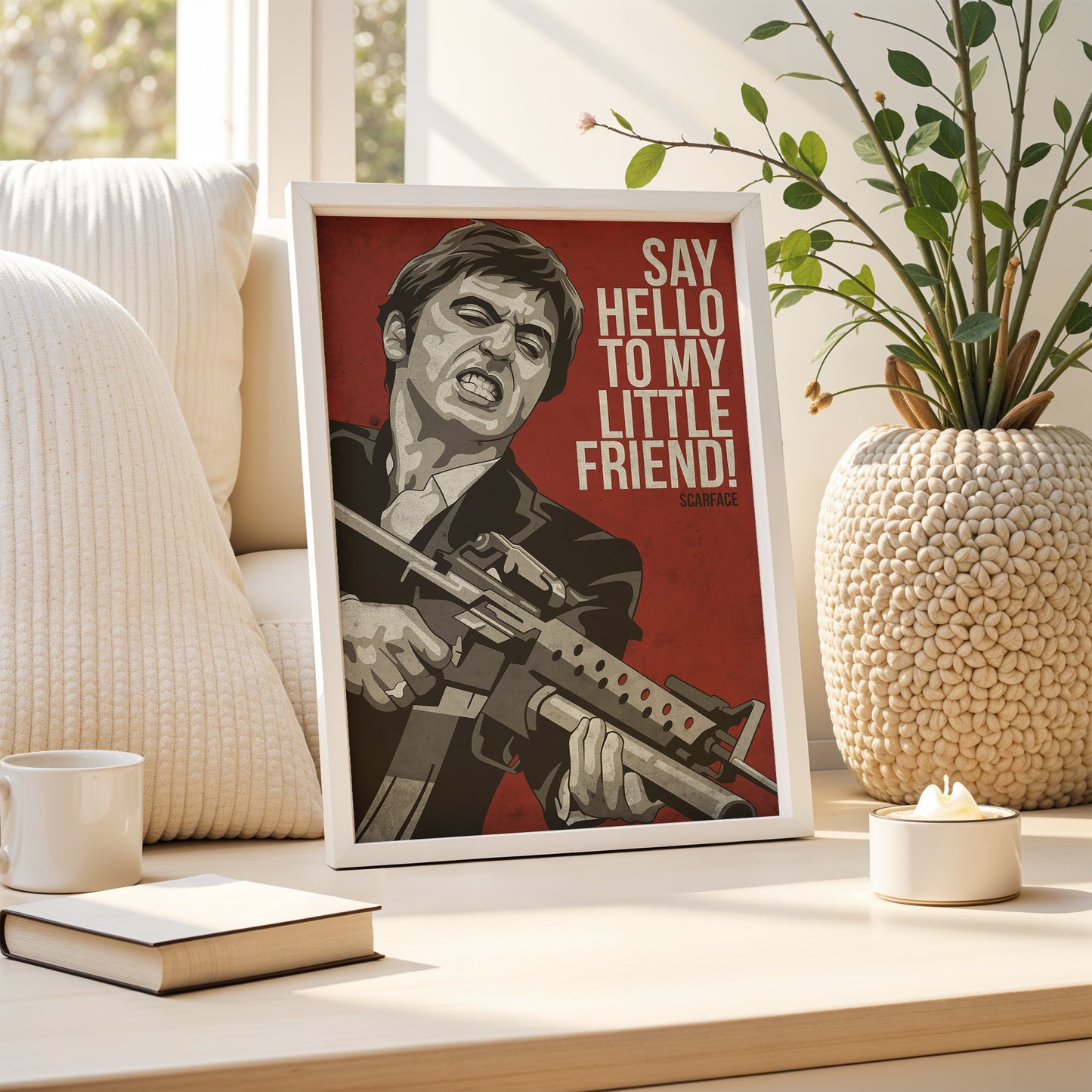 Scarface Poster – “Say Hello to My Little Friend”