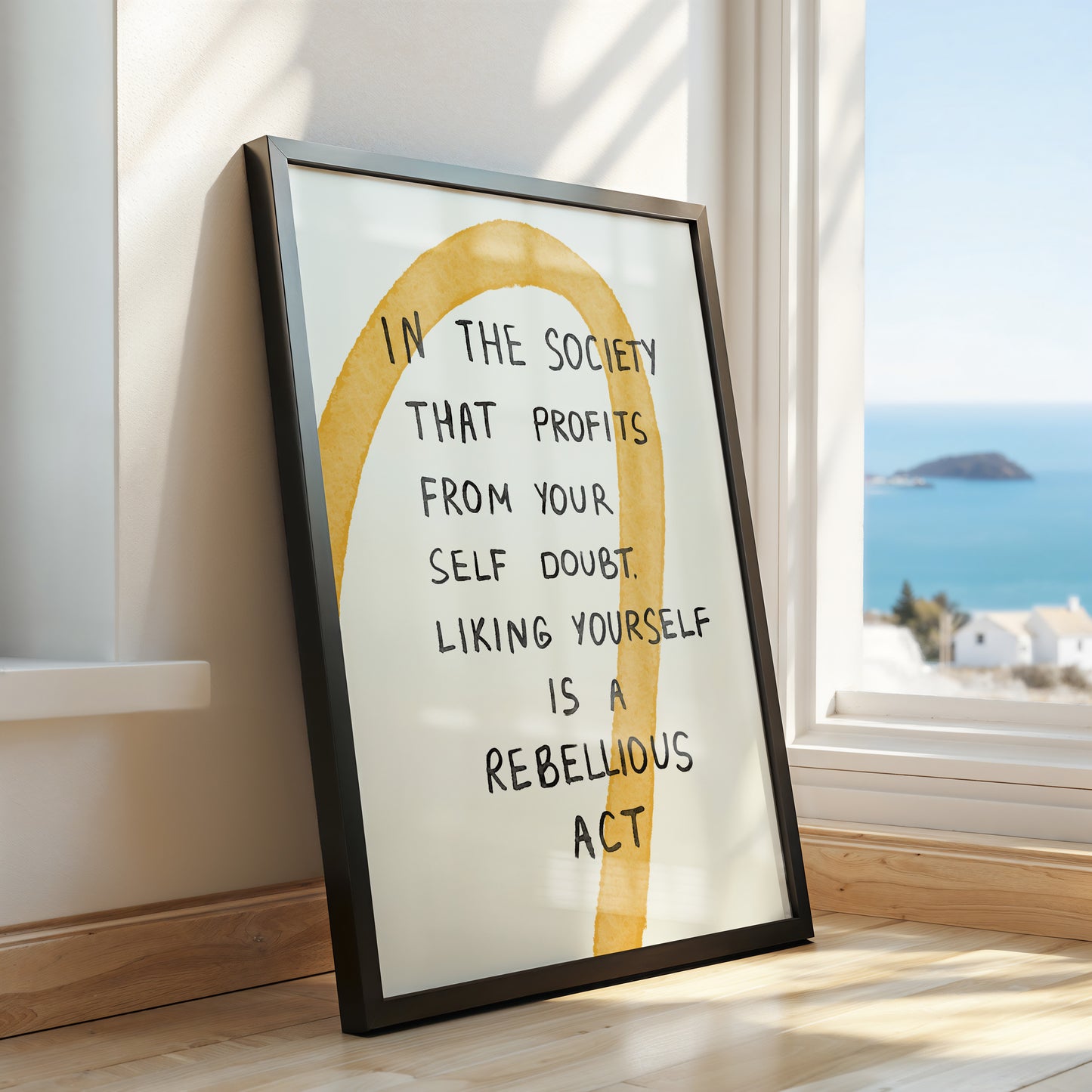 Liking Yourself Is a Rebellious Act