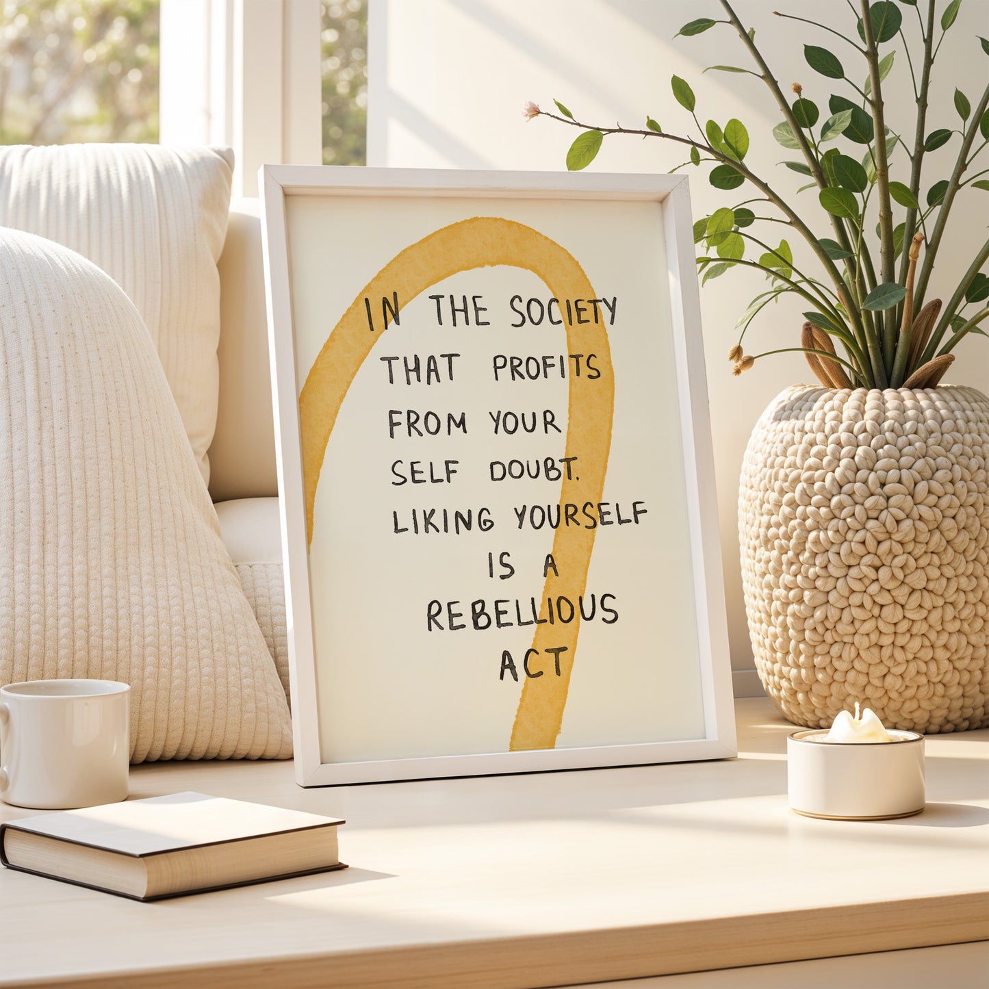 Liking Yourself Is a Rebellious Act