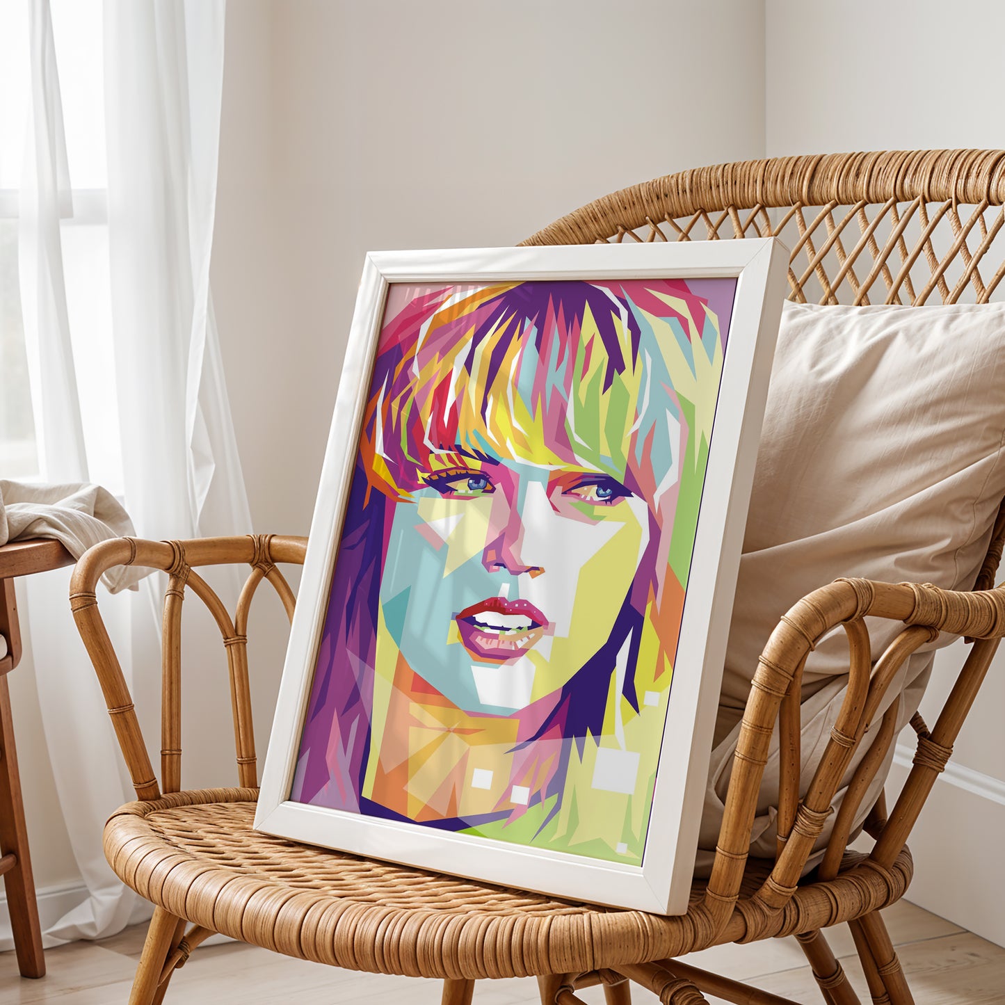Taylor Swift Pop Art Poster – Iconic Expression