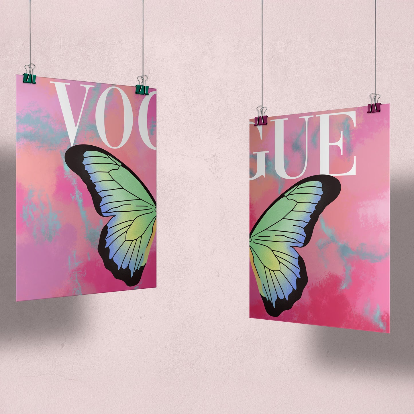 Fashion Muse Butterfly – Vogue Art Combo