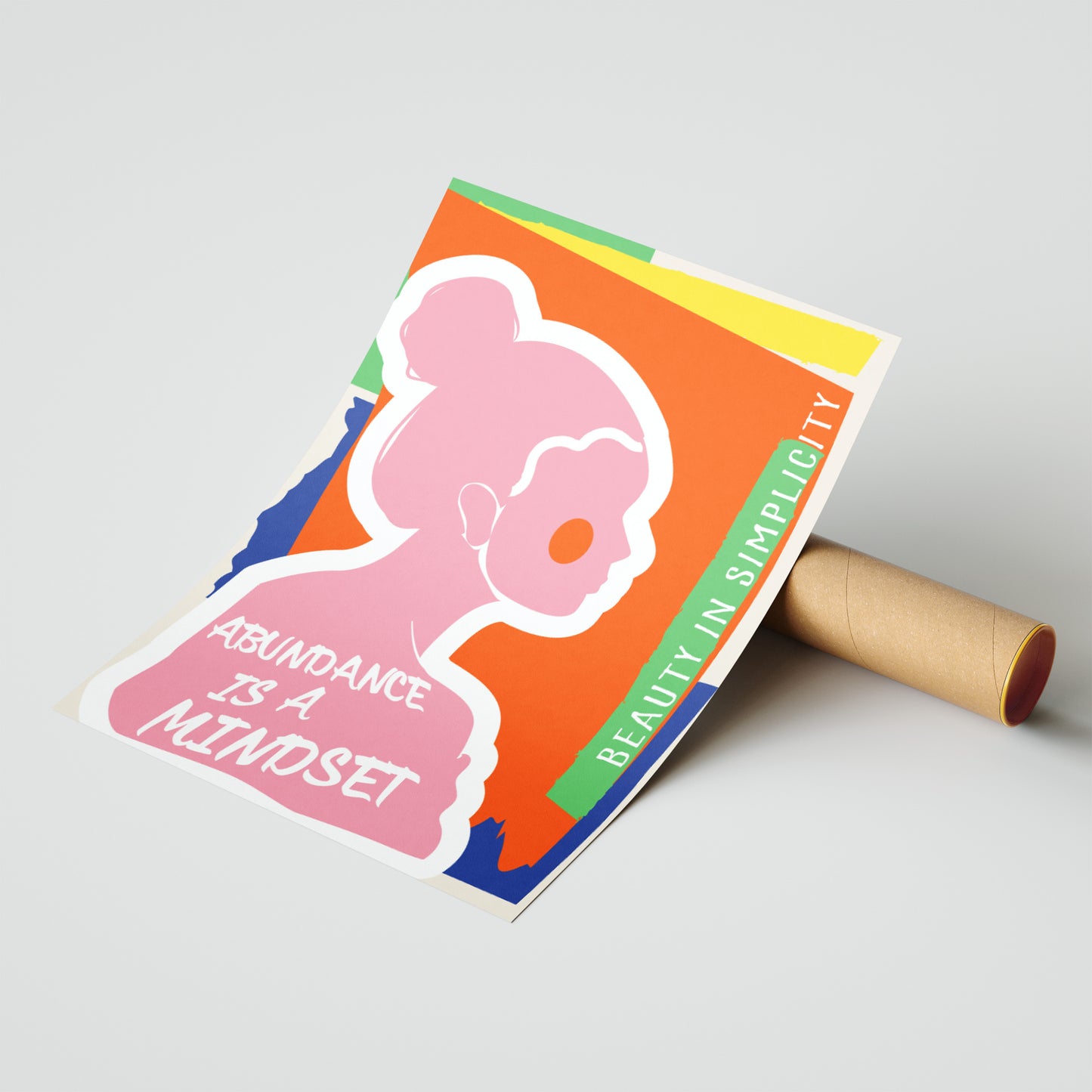 Abundance Mindset Modern Art Print