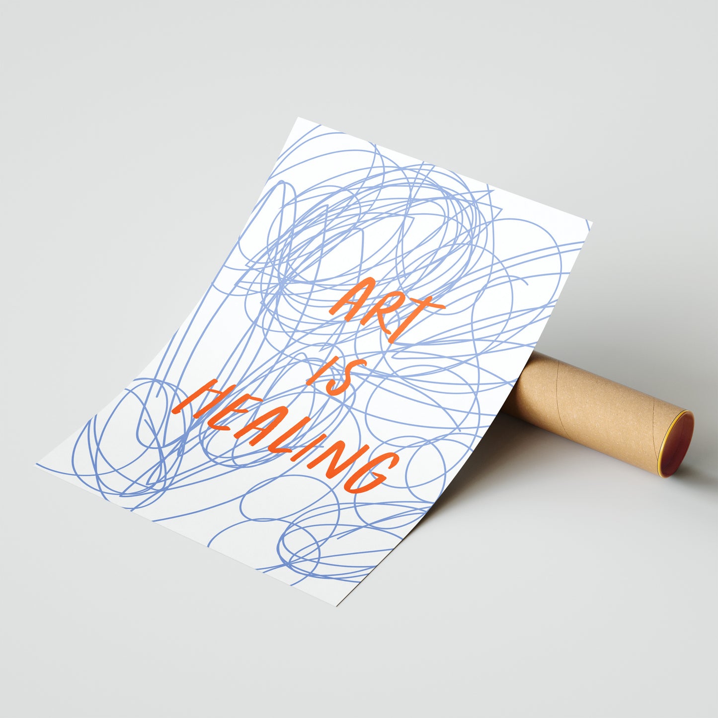 Art Is Healing - Inspirational Print