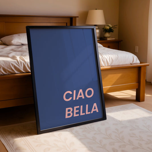 Ciao Bella – Chic Modern Word Art