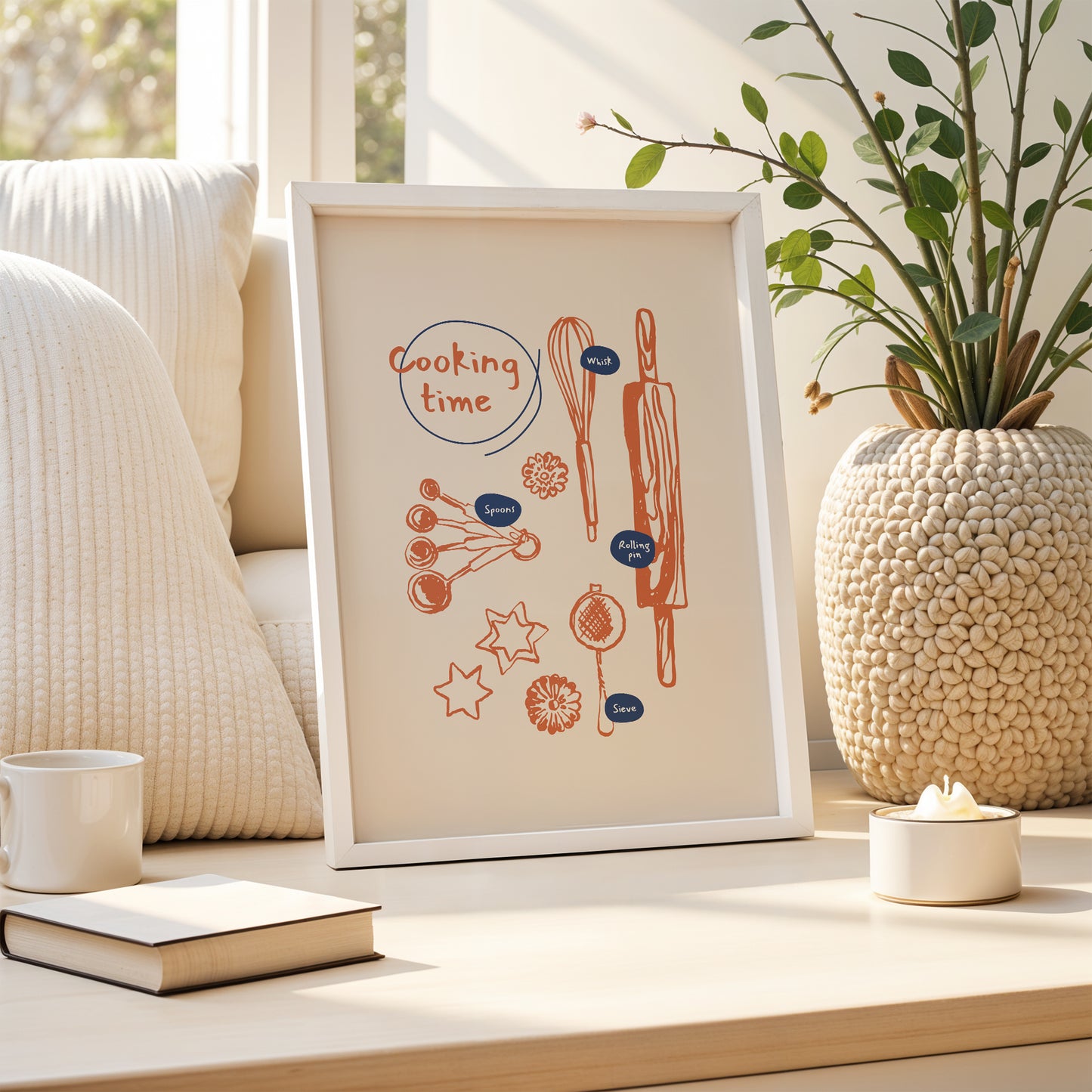 Tools of Taste – Kitchen Vibes Poster