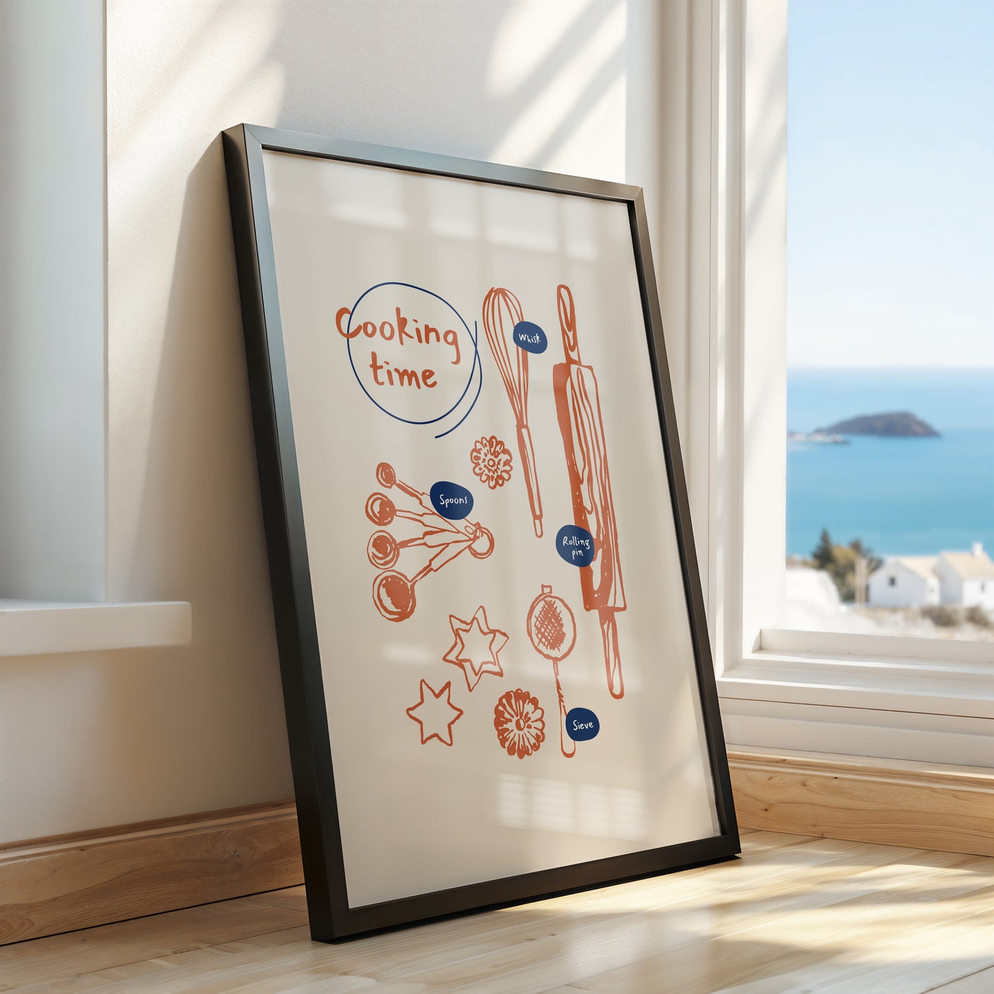 Tools of Taste – Kitchen Vibes Poster