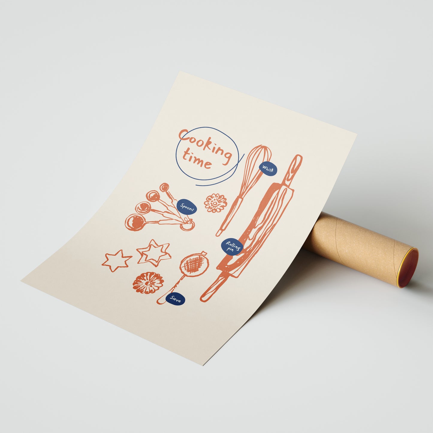 Tools of Taste – Kitchen Vibes Poster