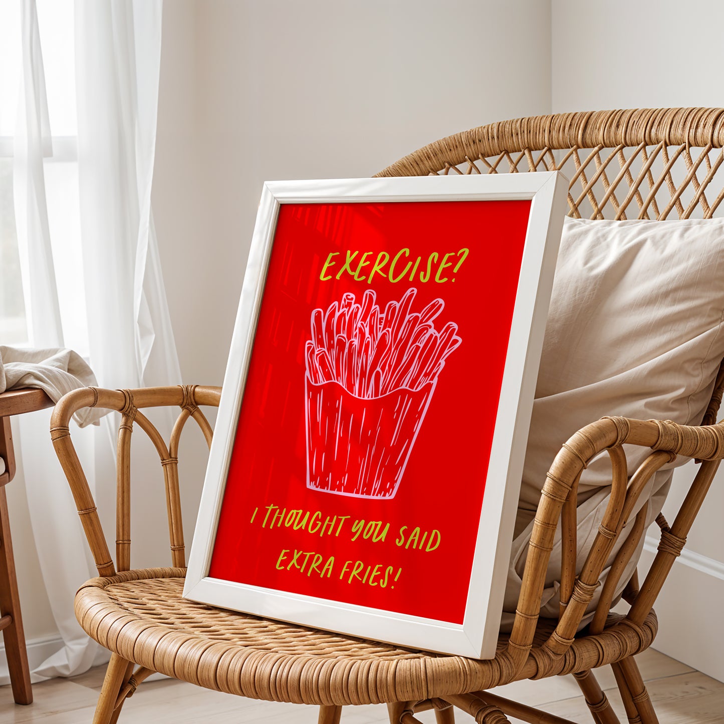 Exercise? I Thought You Said Extra Fries!