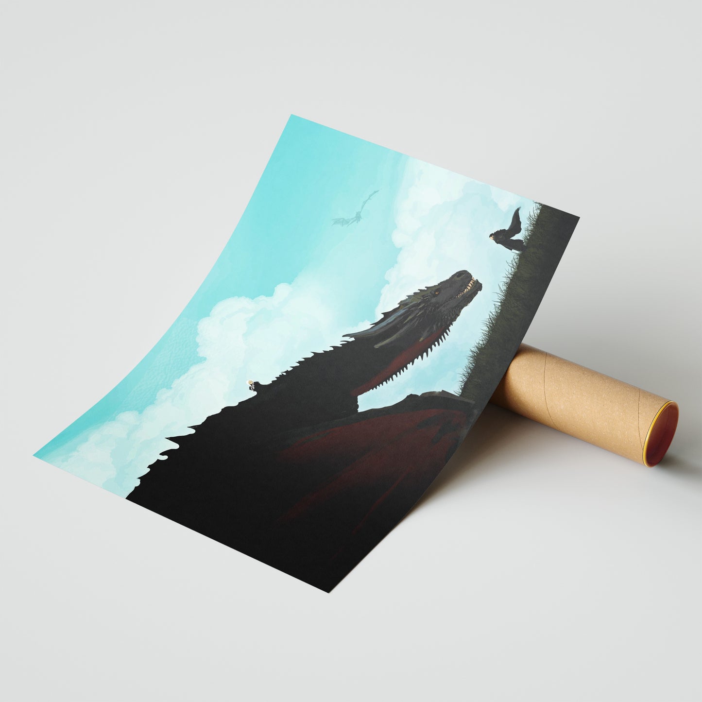 Game of Thrones - Daenerys & Dragon Poster