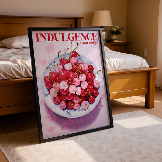 Indulgence Mon Cheri – Lush Cherry Bowl Poster